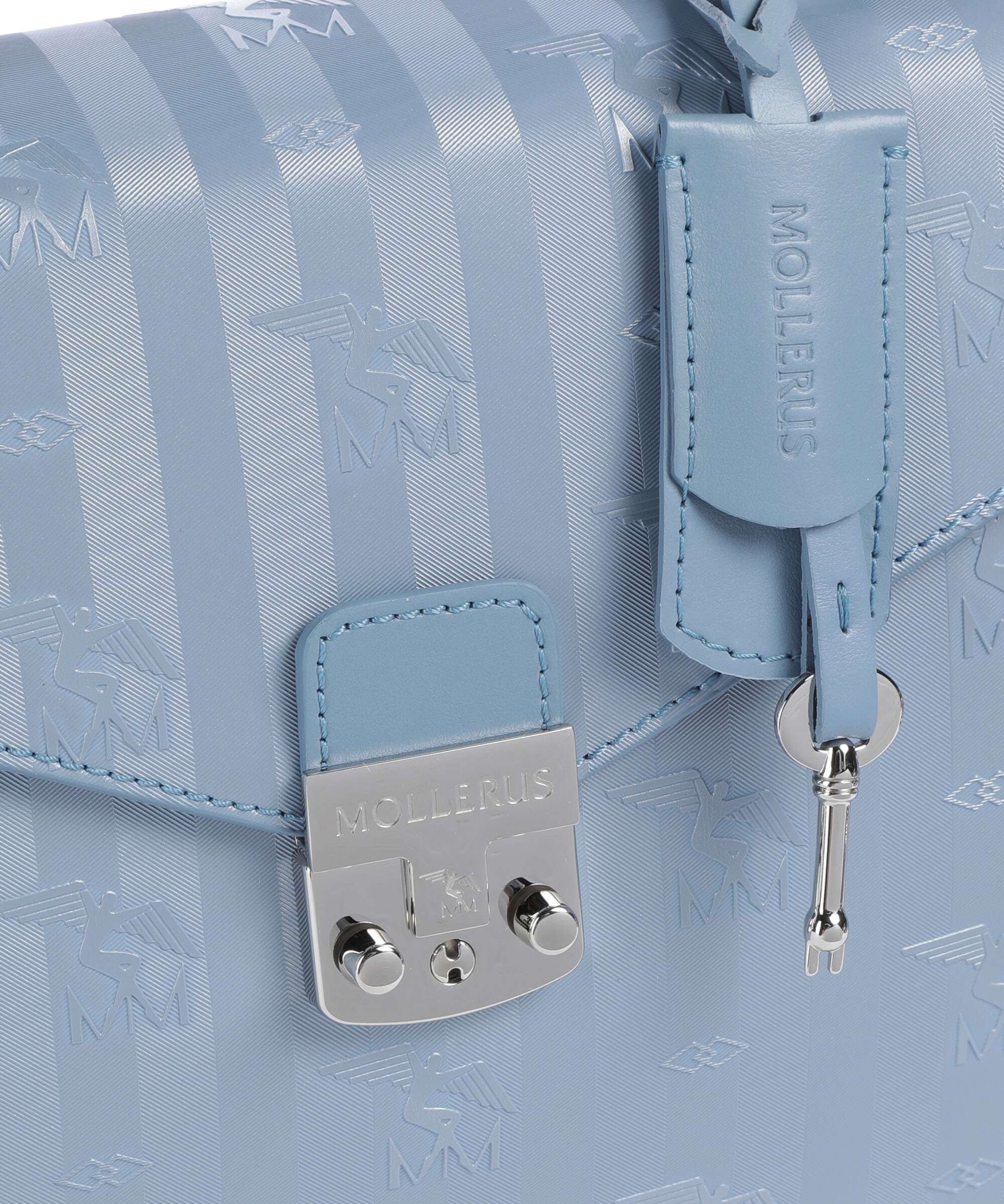 Maison Mollerus Vinerus Marly Crossbody tas metallic silber/sky - Image 4