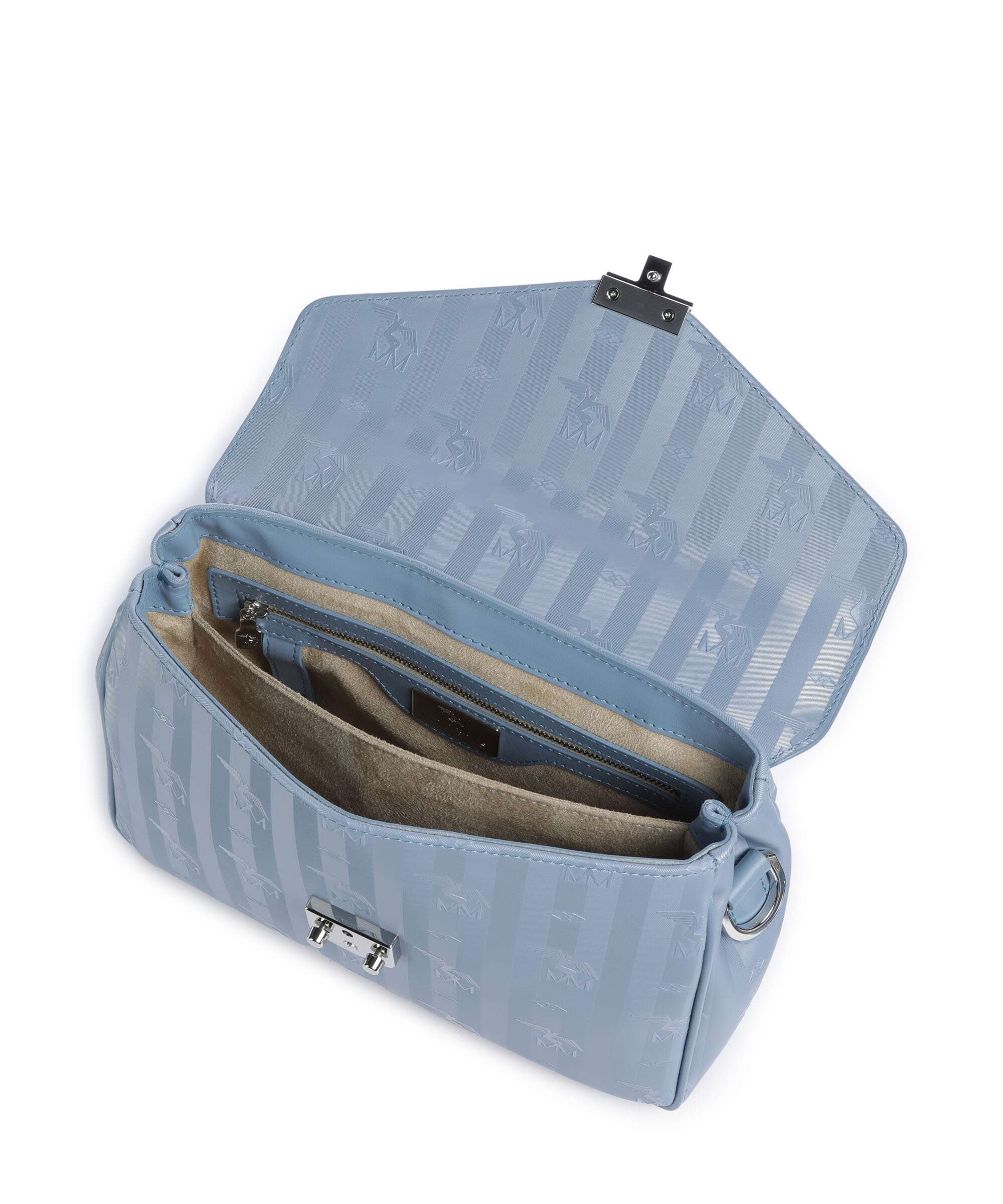 Maison Mollerus Vinerus Marly Crossbody tas metallic silber/sky - Image 6