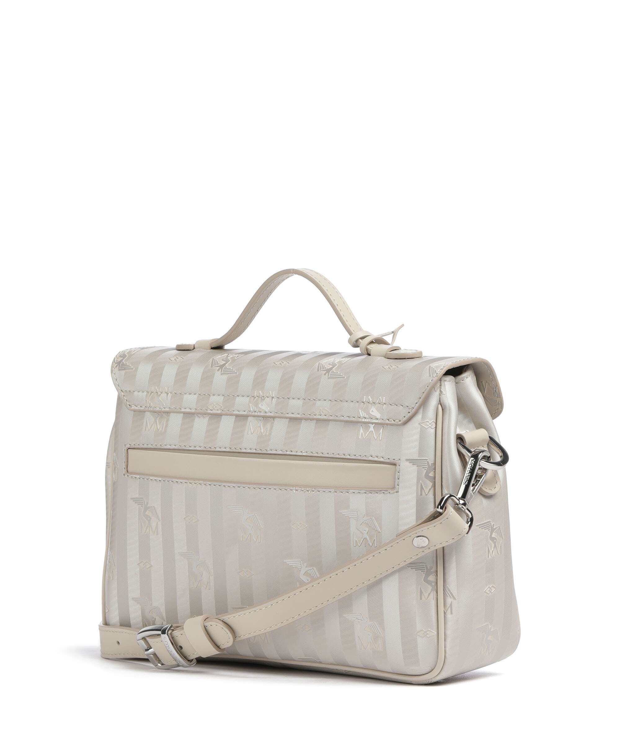Maison Mollerus Vinerus Marly Crossbody tas metallic silber/perle - Image 2