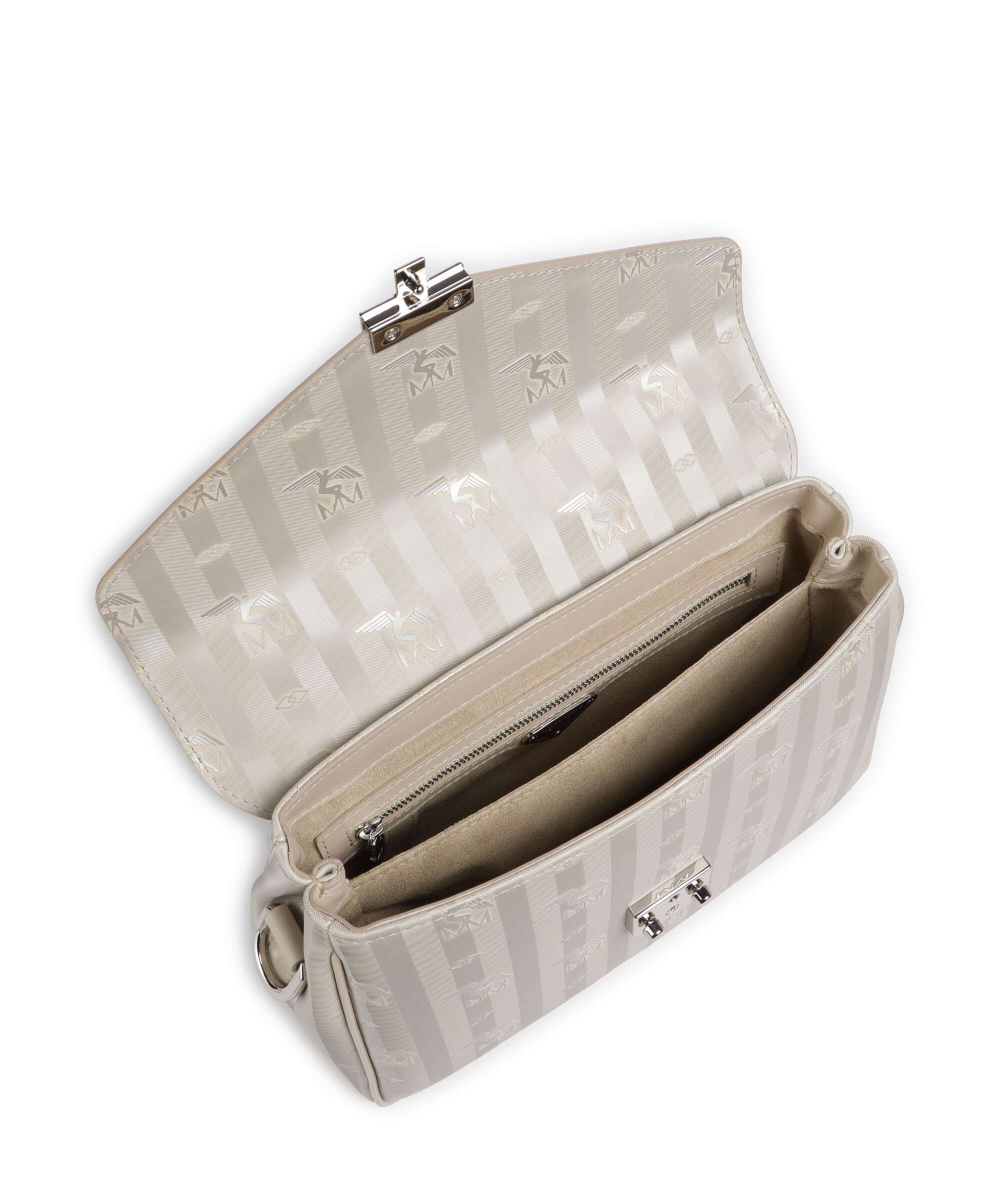 Maison Mollerus Vinerus Marly Crossbody tas metallic silber/perle - Image 6