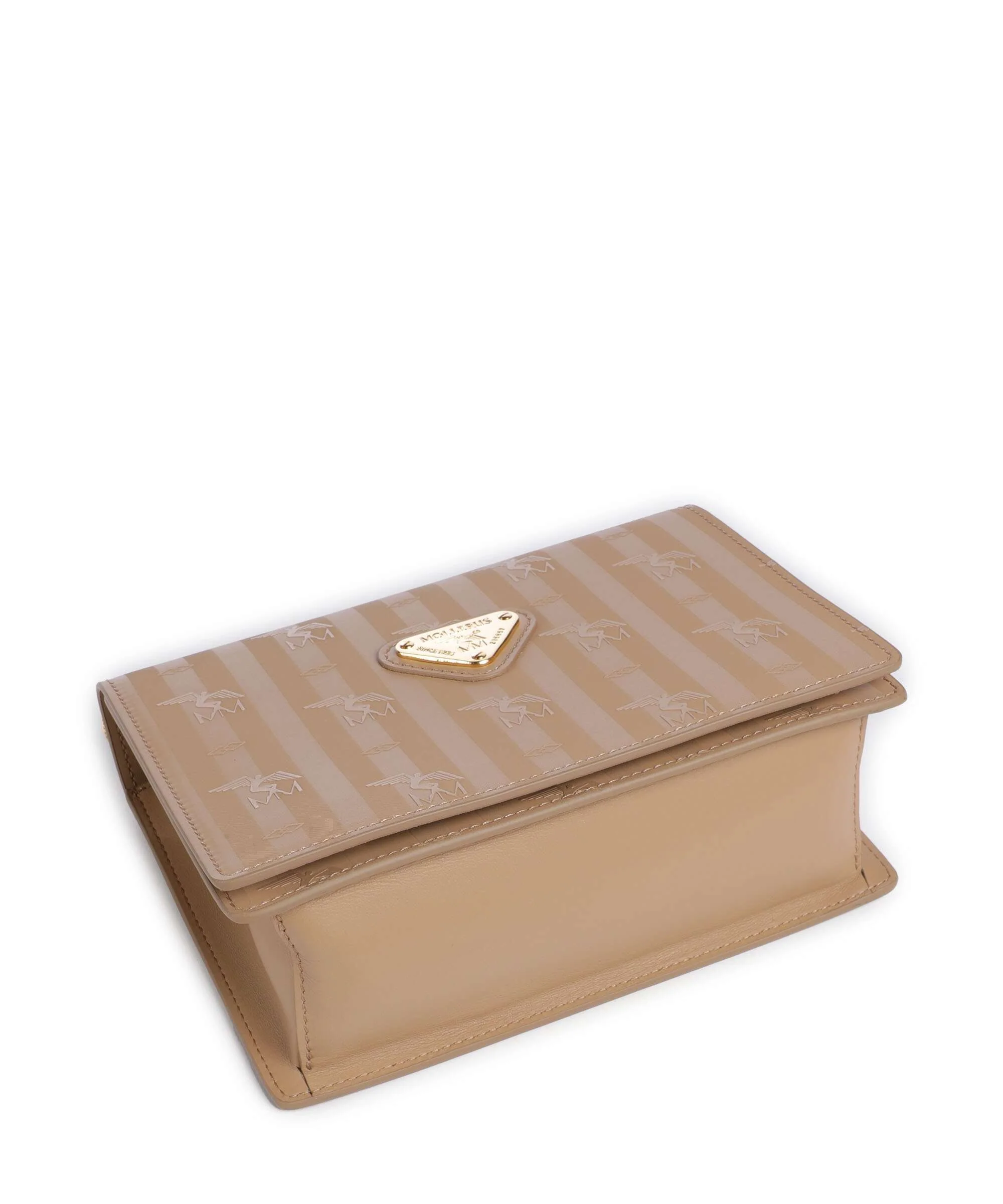 Maison Mollerus Vinerus Melide Crossbody tas cappuccino beige/nastro - Image 5