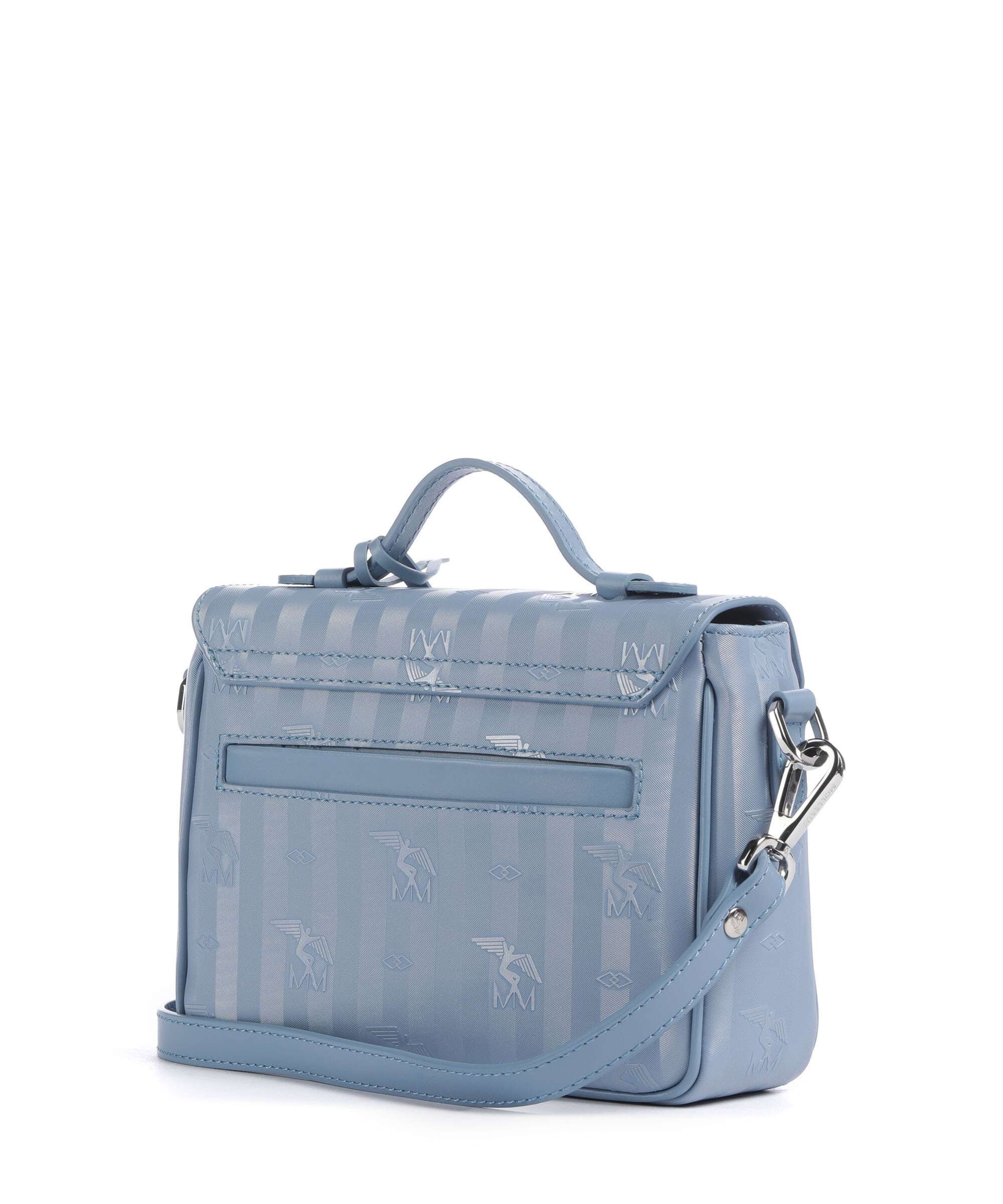 Maison Mollerus Vinerus Meyrin Crossbody tas metallic silber/sky - Image 2