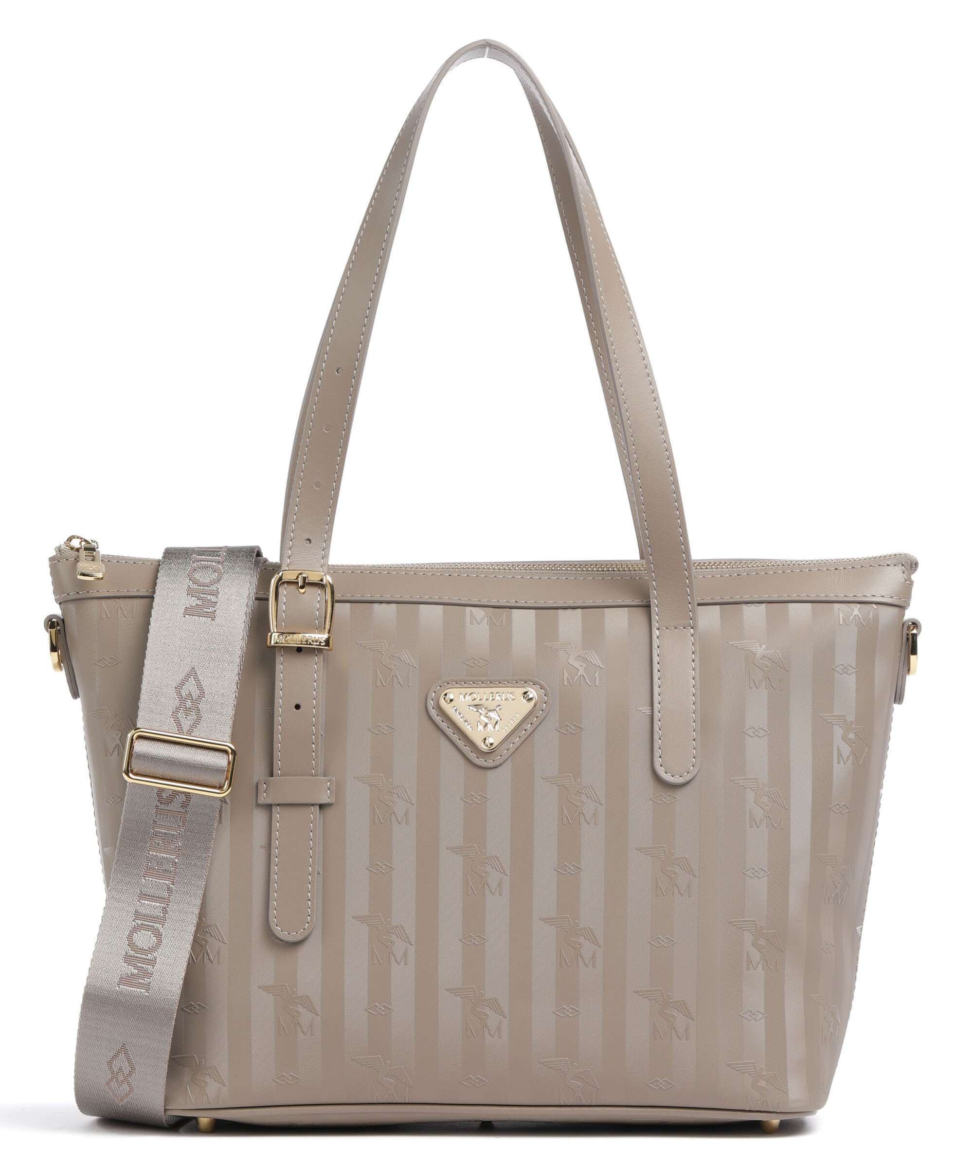 Maison Mollerus Vinerus Vallon Boodschappentas taupe grau