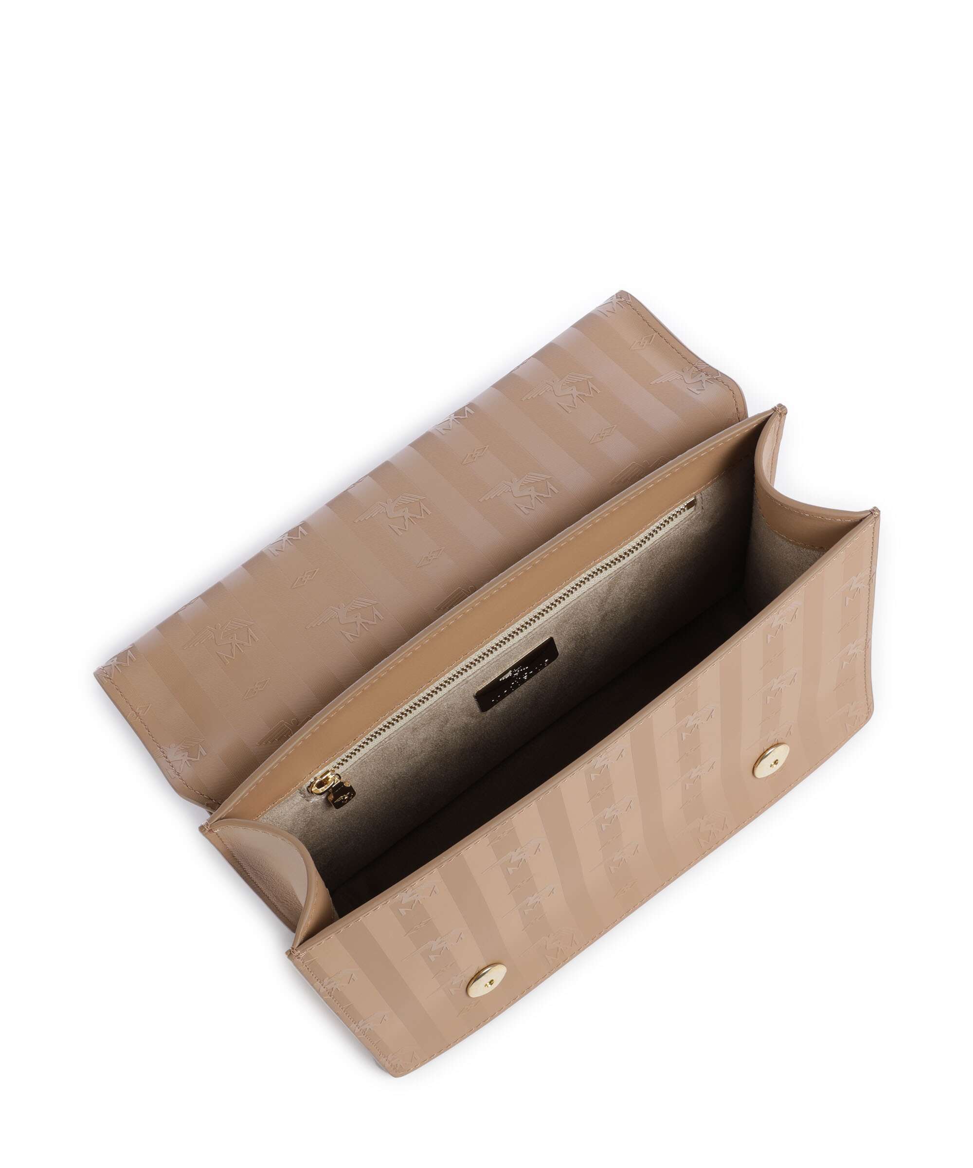 Maison Mollerus Vinerus Wil Crossbody tas cappuccino beige/nastro - Image 6