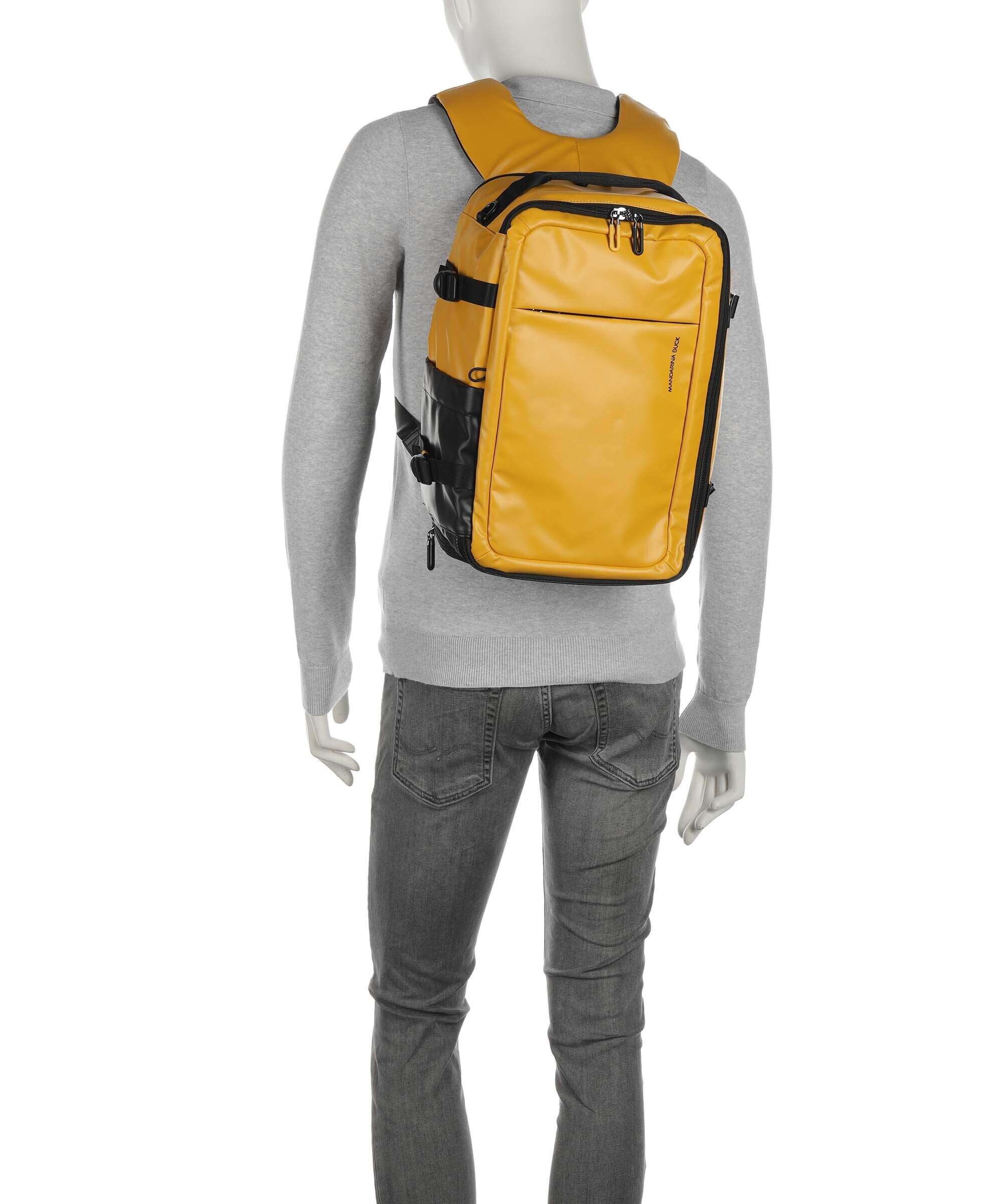 Mandarina Duck Eco Coated Rugzak duck yellow - Image 4