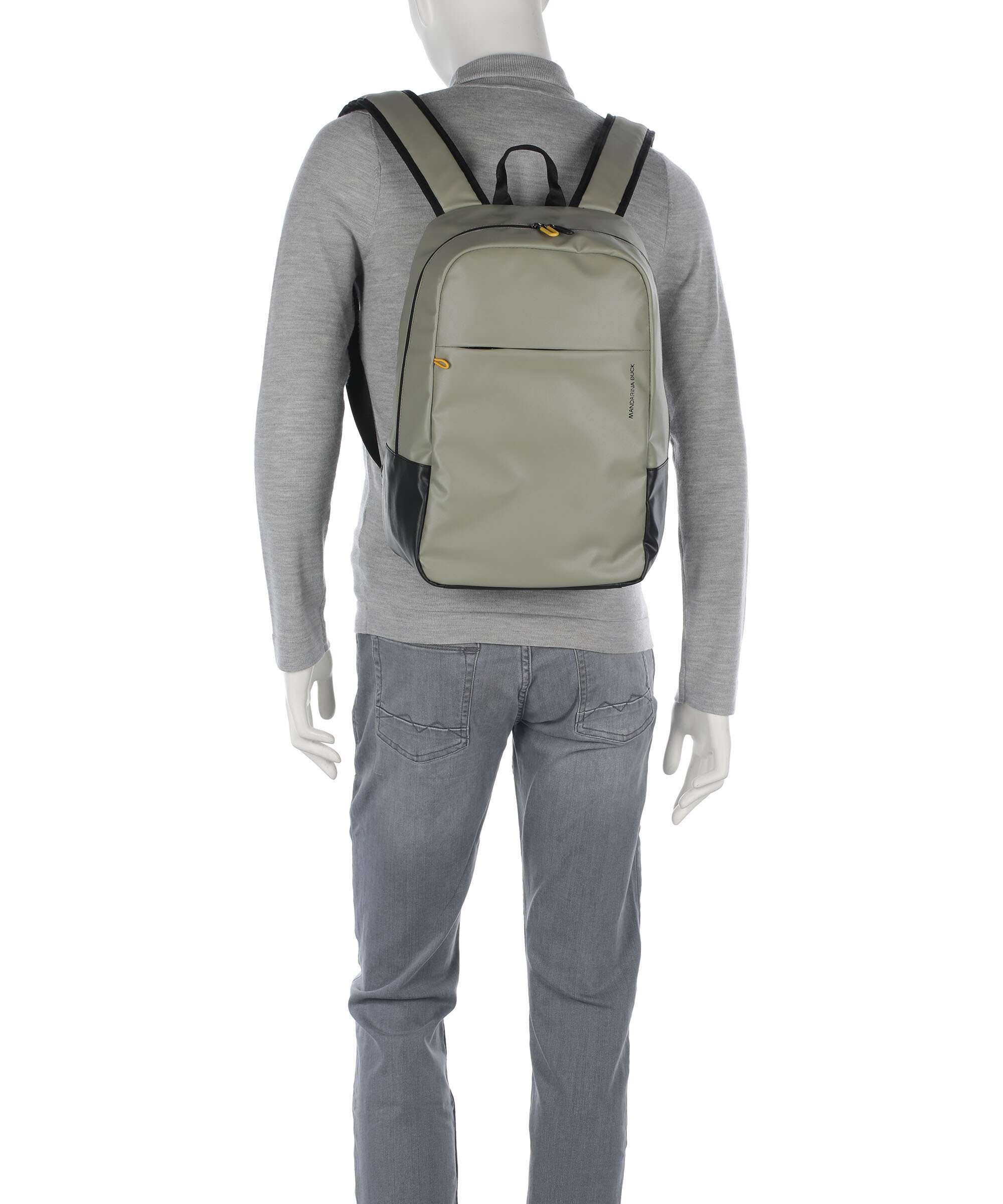 Mandarina Duck Eco Coated Rugzak mud - Image 3
