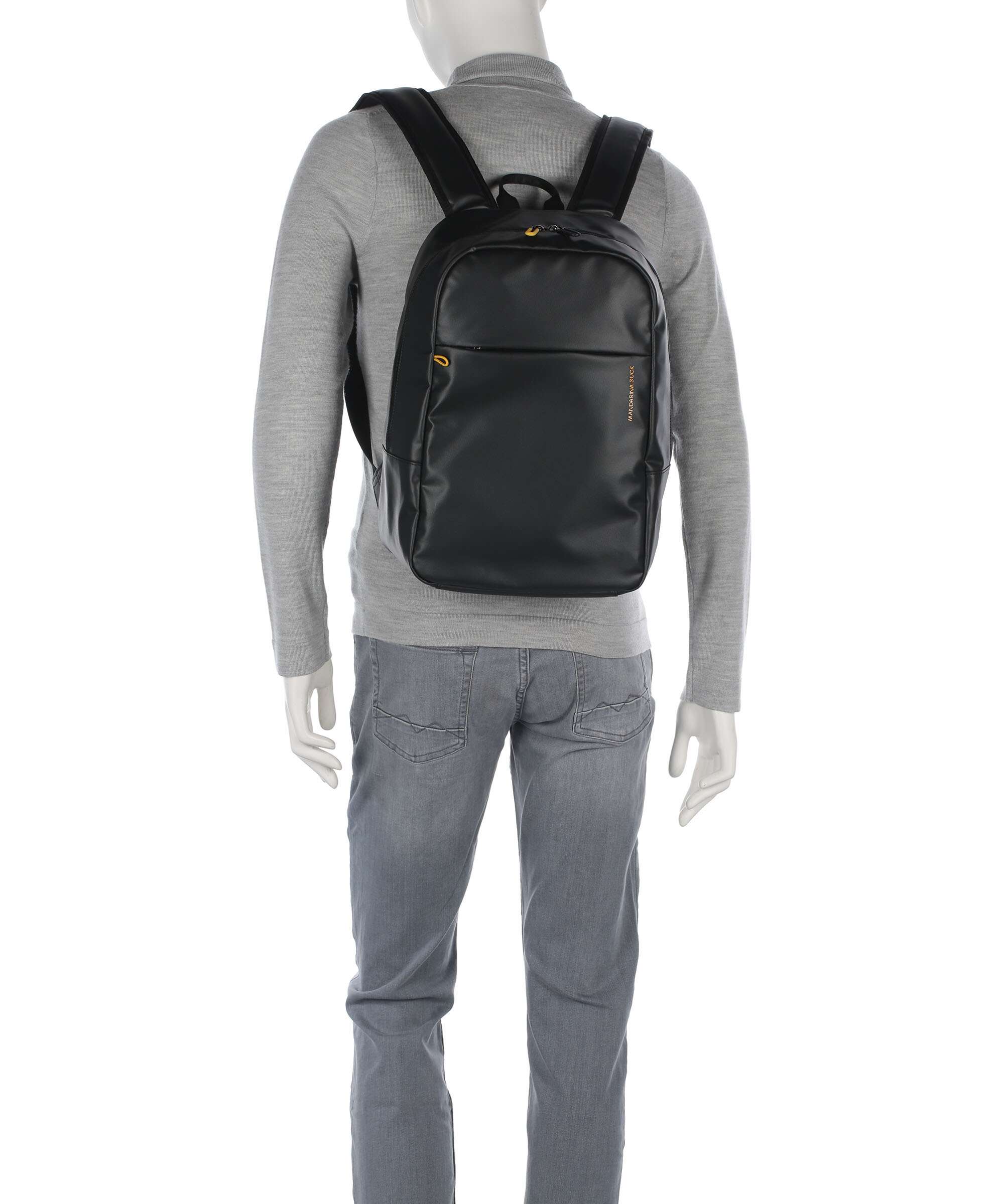 Mandarina Duck Eco Coated Rugzak black - Image 3