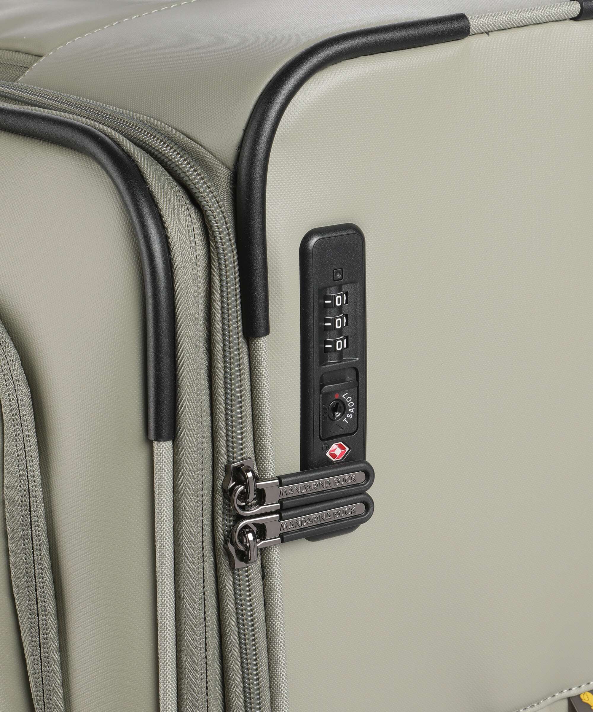 Mandarina Duck Eco Coated Trolley (4 wielen) mud - Image 3
