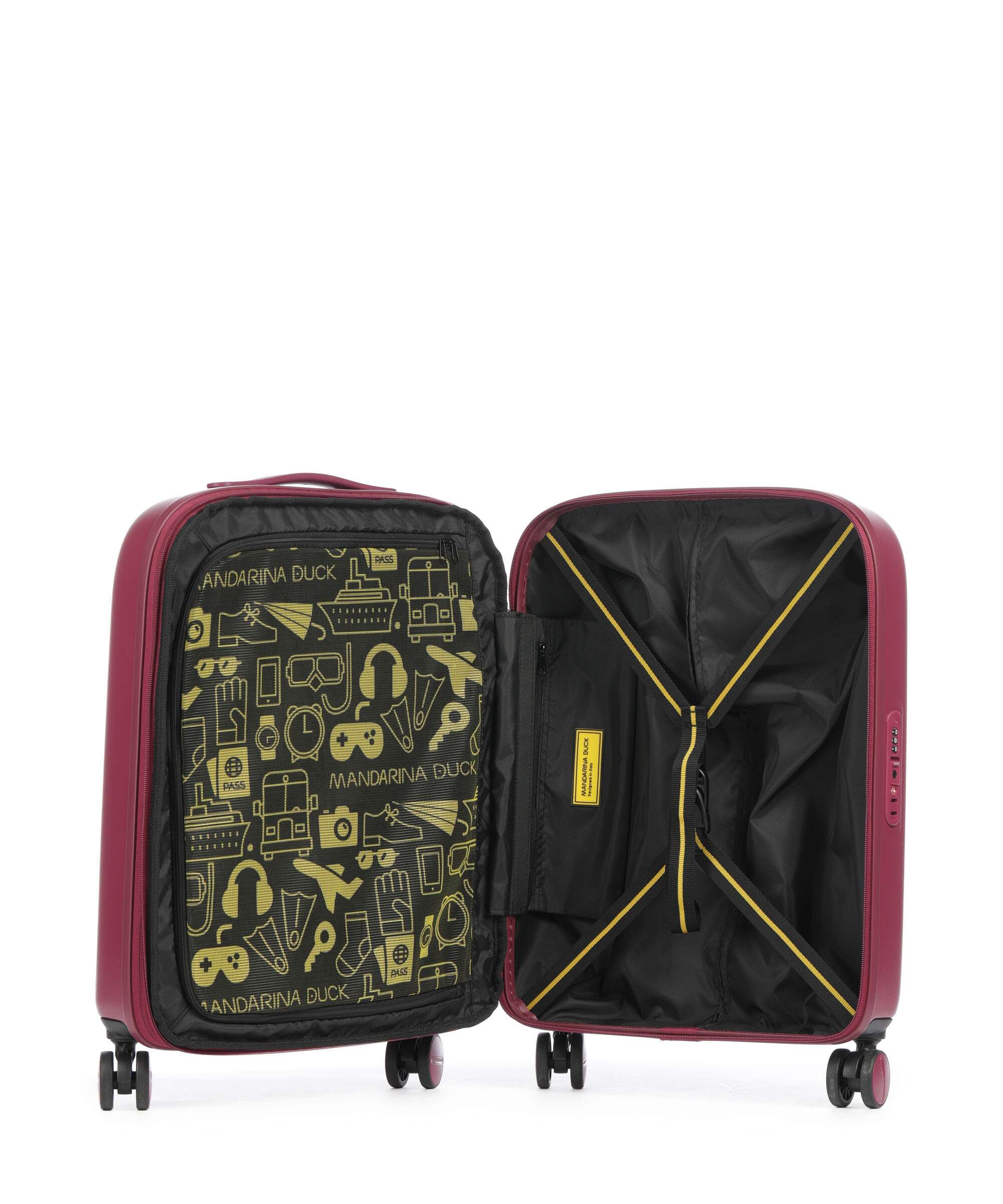 Mandarina Duck Logoduck+ Trolley (4 wielen) grape - Image 6