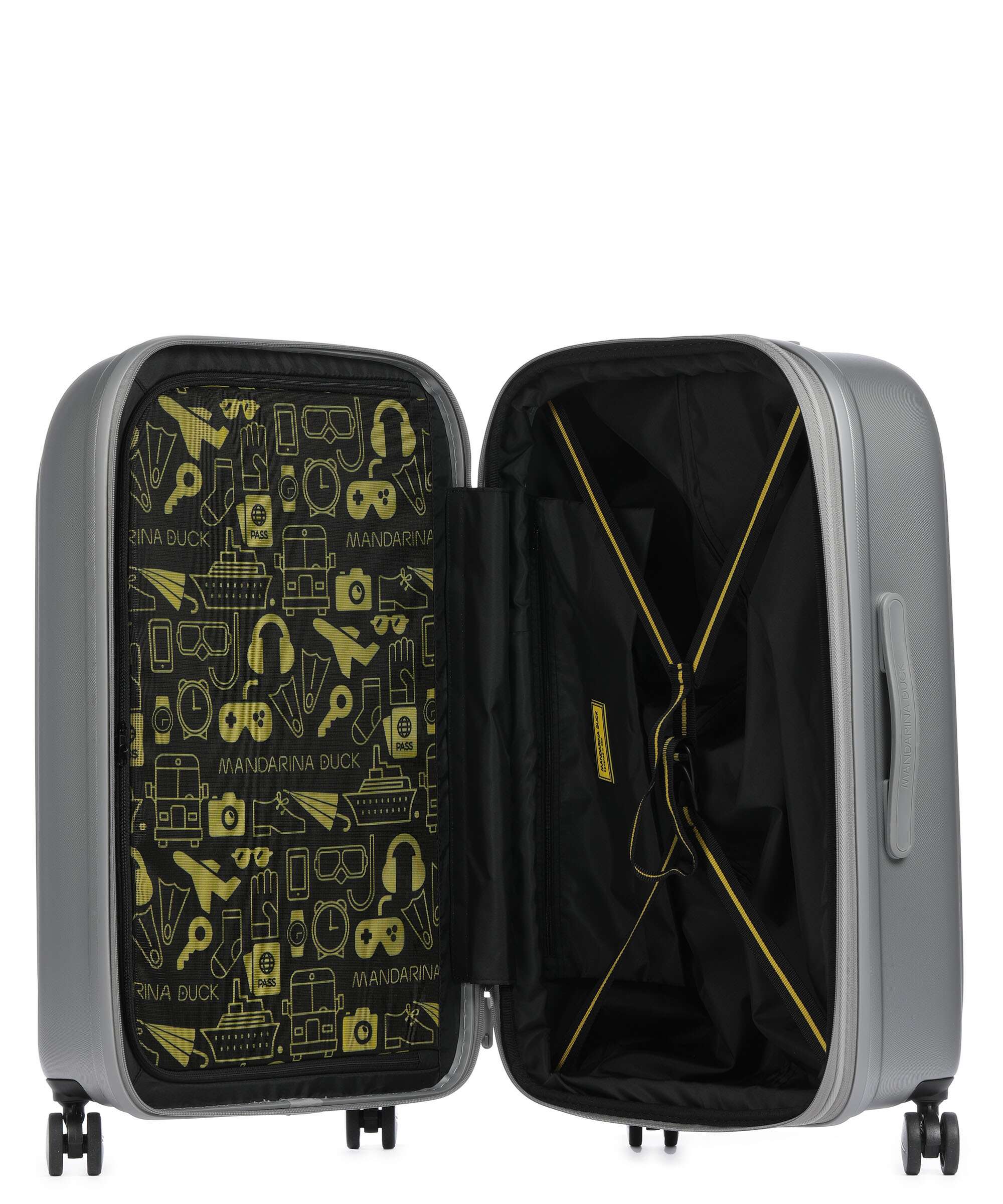 Mandarina Duck Logoduck+ Trolley (4 wielen) silver - Image 6