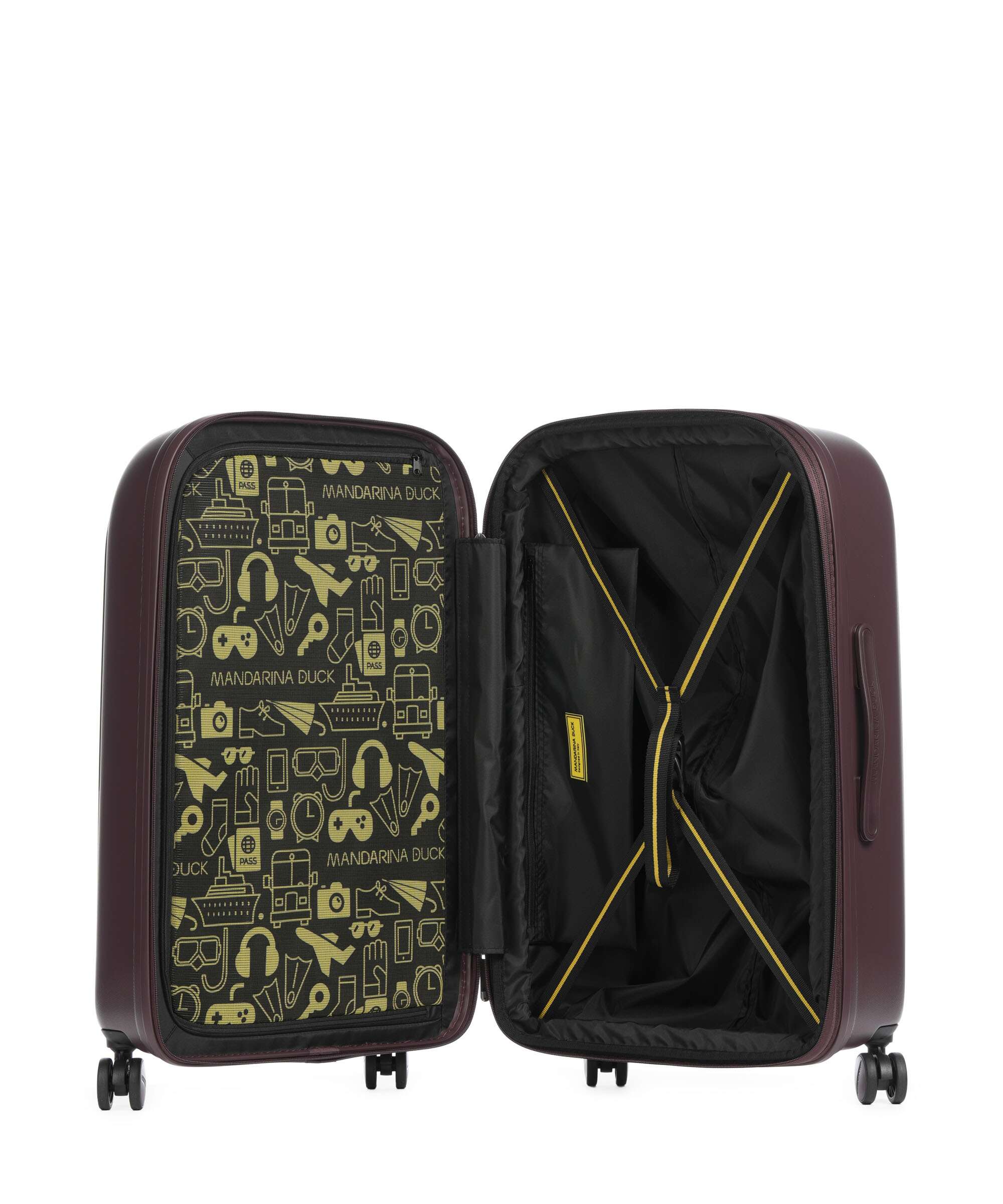Mandarina Duck Logoduck+ Trolley (4 wielen) choco ice - Image 6