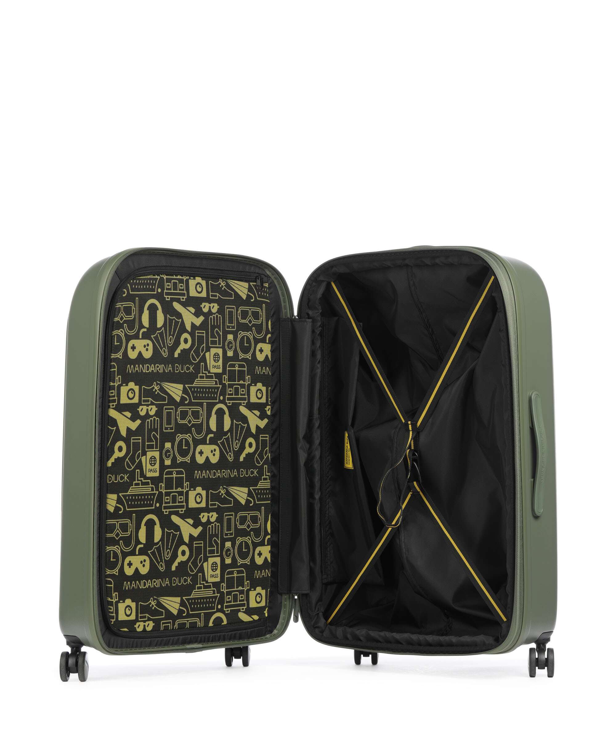 Mandarina Duck Logoduck+ Trolley (4 wielen) pine green - Image 6
