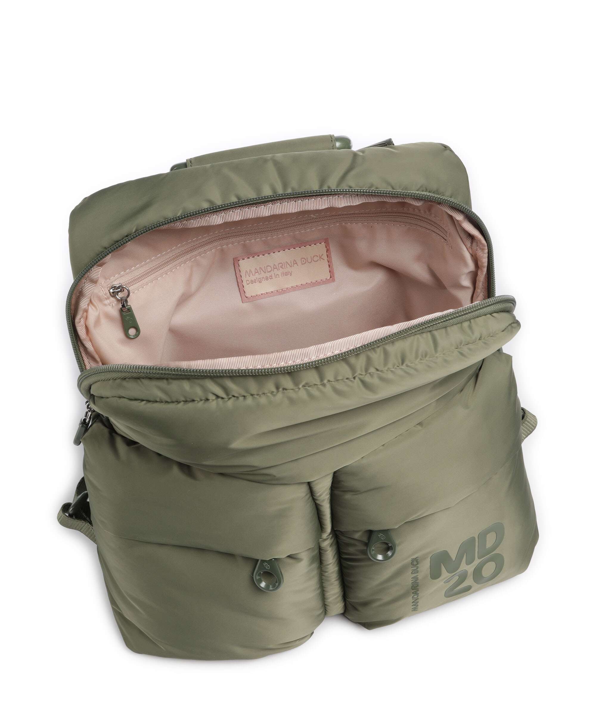 Mandarina Duck MD20 Balloon Rugzak military green - Image 5