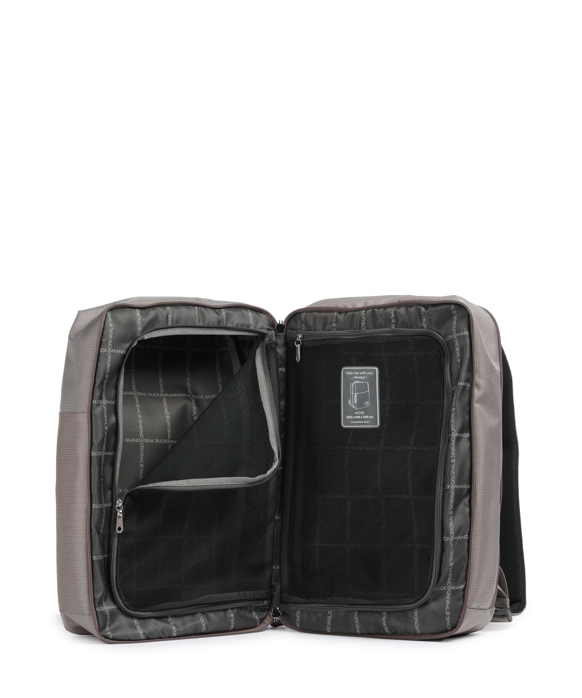 Mandarina Duck MD20 Reis rugzak taupe - Image 6