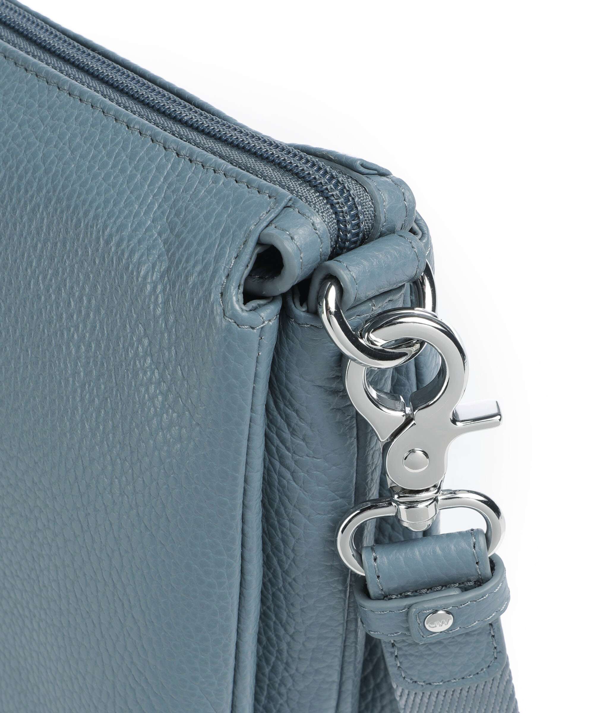 Mandarina Duck Mellow Leather Crossbody tas iron - Image 4