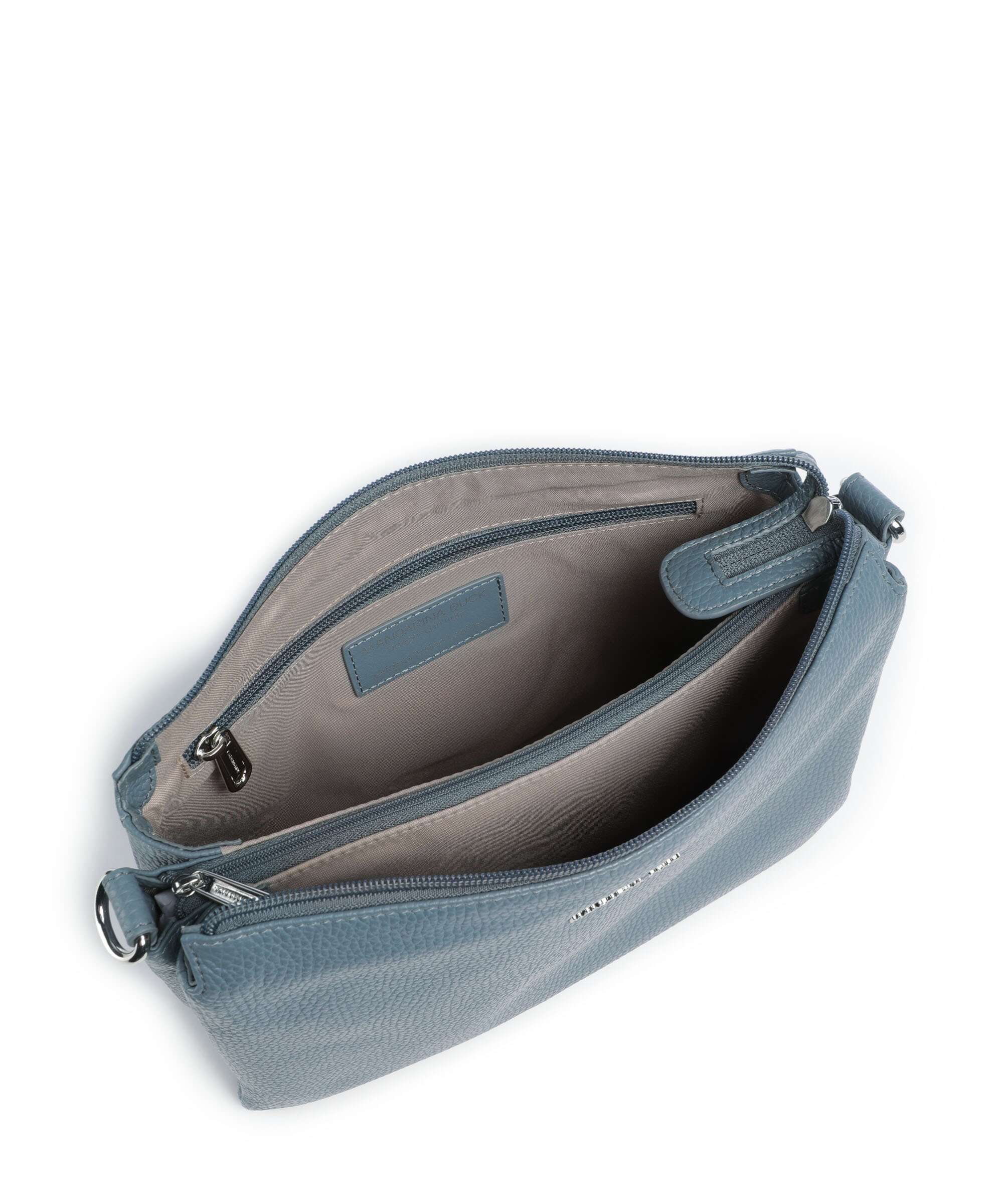Mandarina Duck Mellow Leather Crossbody tas iron - Image 6
