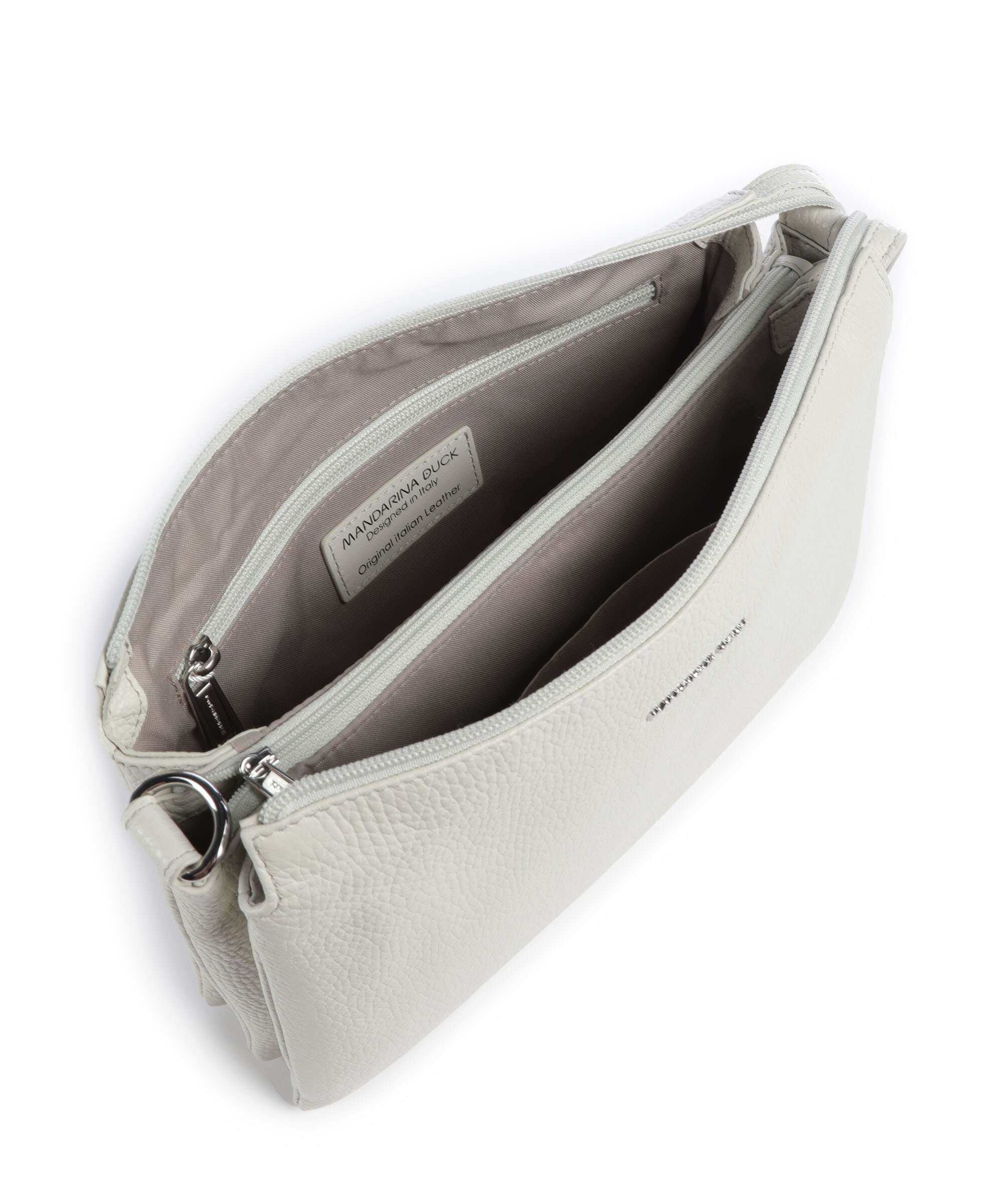 Mandarina Duck Mellow Leather Crossbody tas cashmere - Image 6