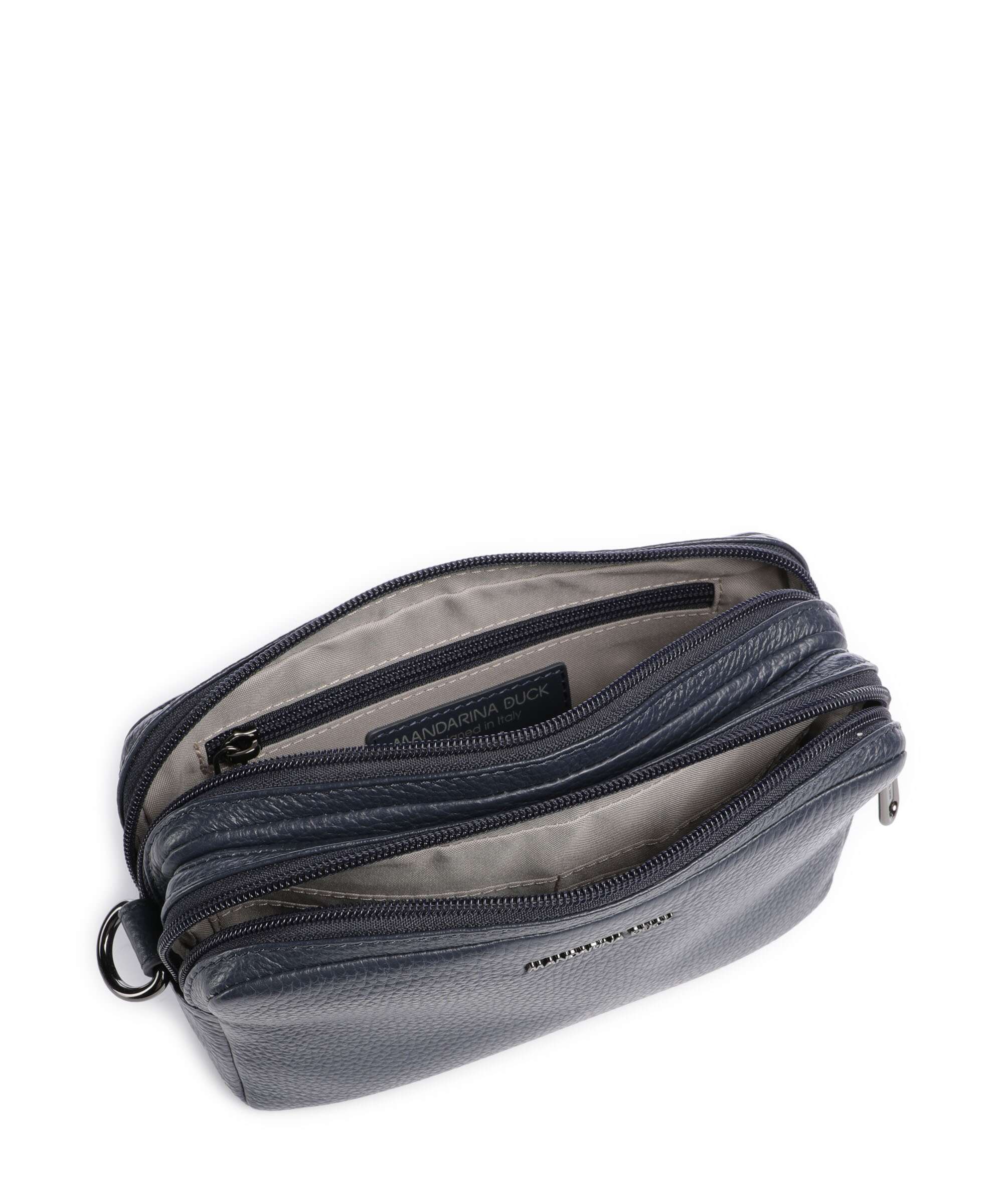 Mandarina Duck Mellow Leather Crossbody tas dress blue - Image 6