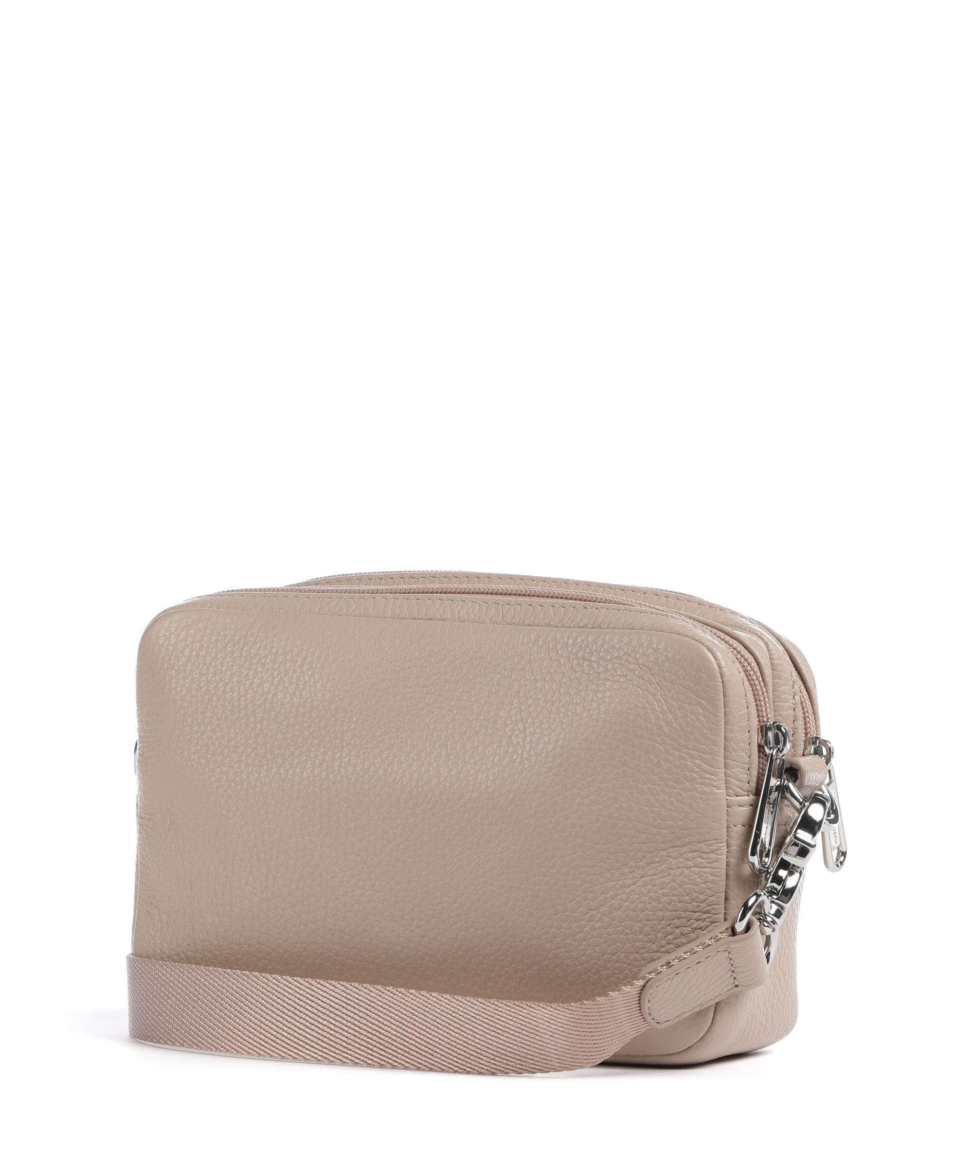 Mandarina Duck Mellow Leather Crossbody tas warm taupe - Image 2