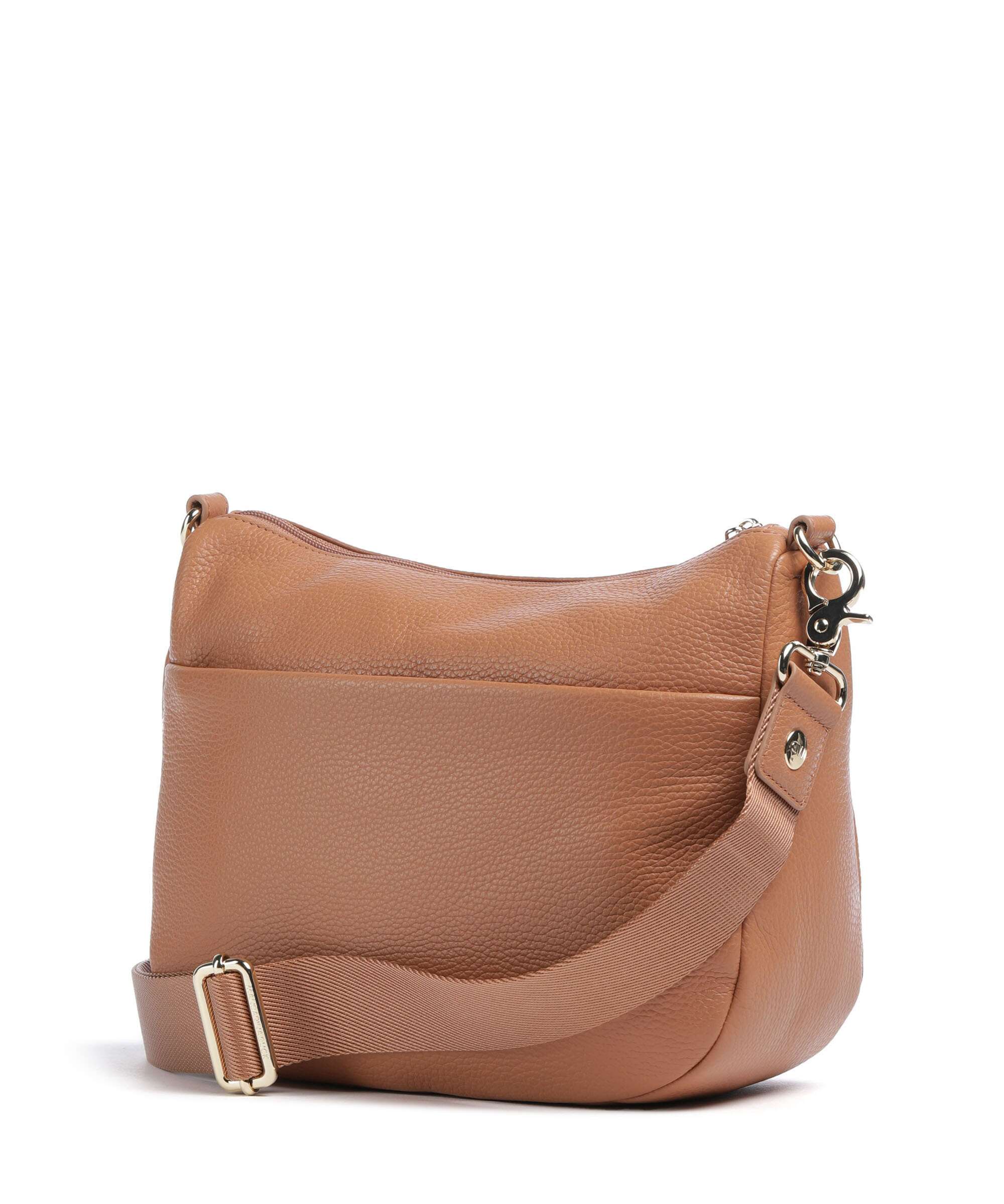 Mandarina Duck Mellow Leather Crossbody tas pecan nut - Image 2