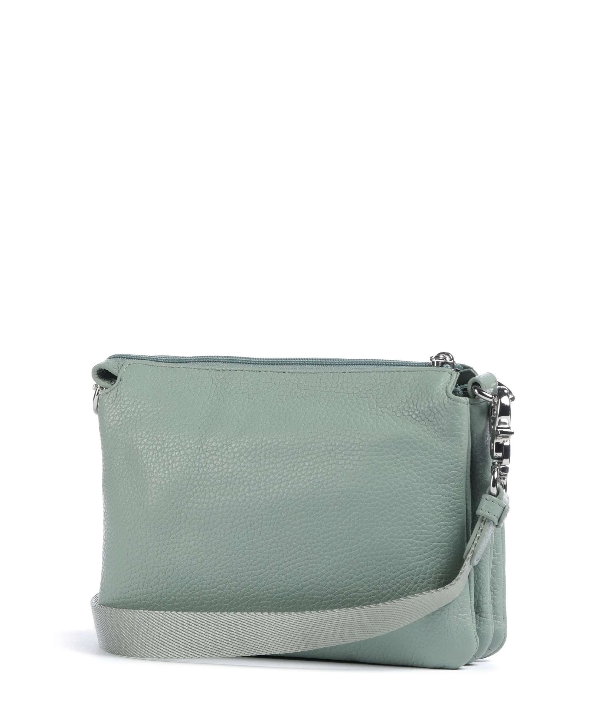 Mandarina Duck Mellow Leather Crossbody tas iceberg green - Image 2
