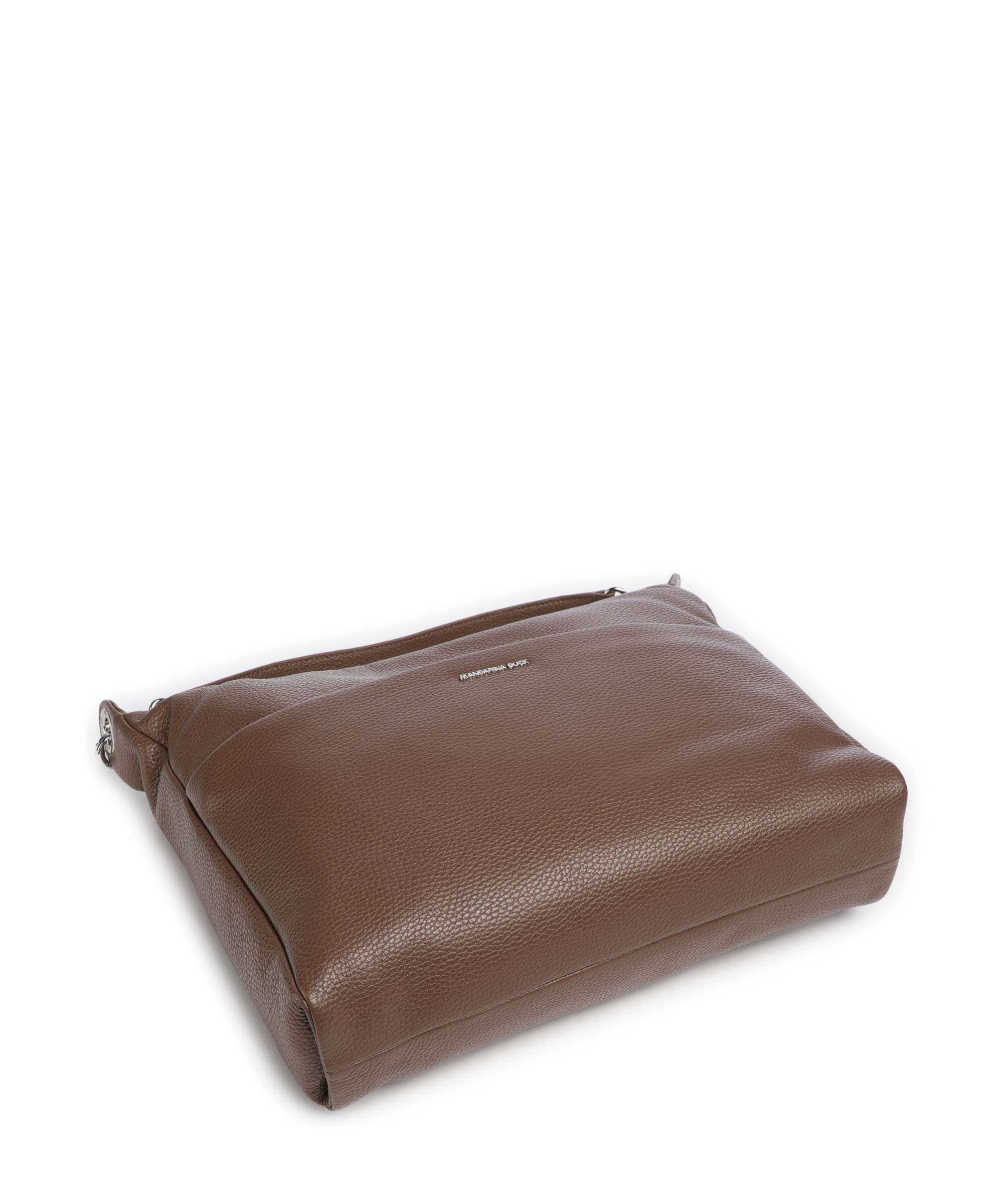 Mandarina Duck Mellow Leather Hobo tas milk chocolate - Image 4