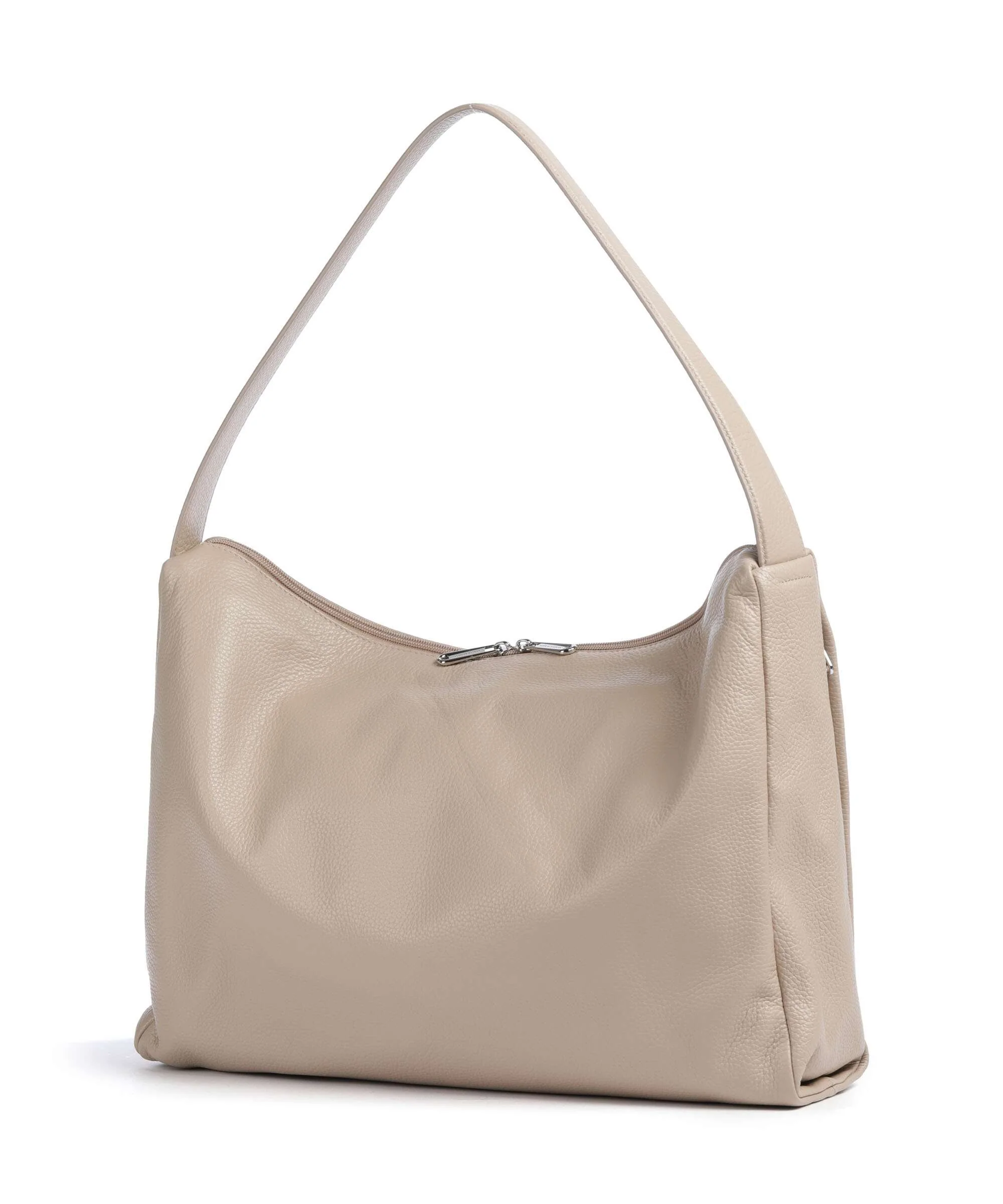 Mandarina Duck Mellow Leather Hobo tas warm taupe - Image 2