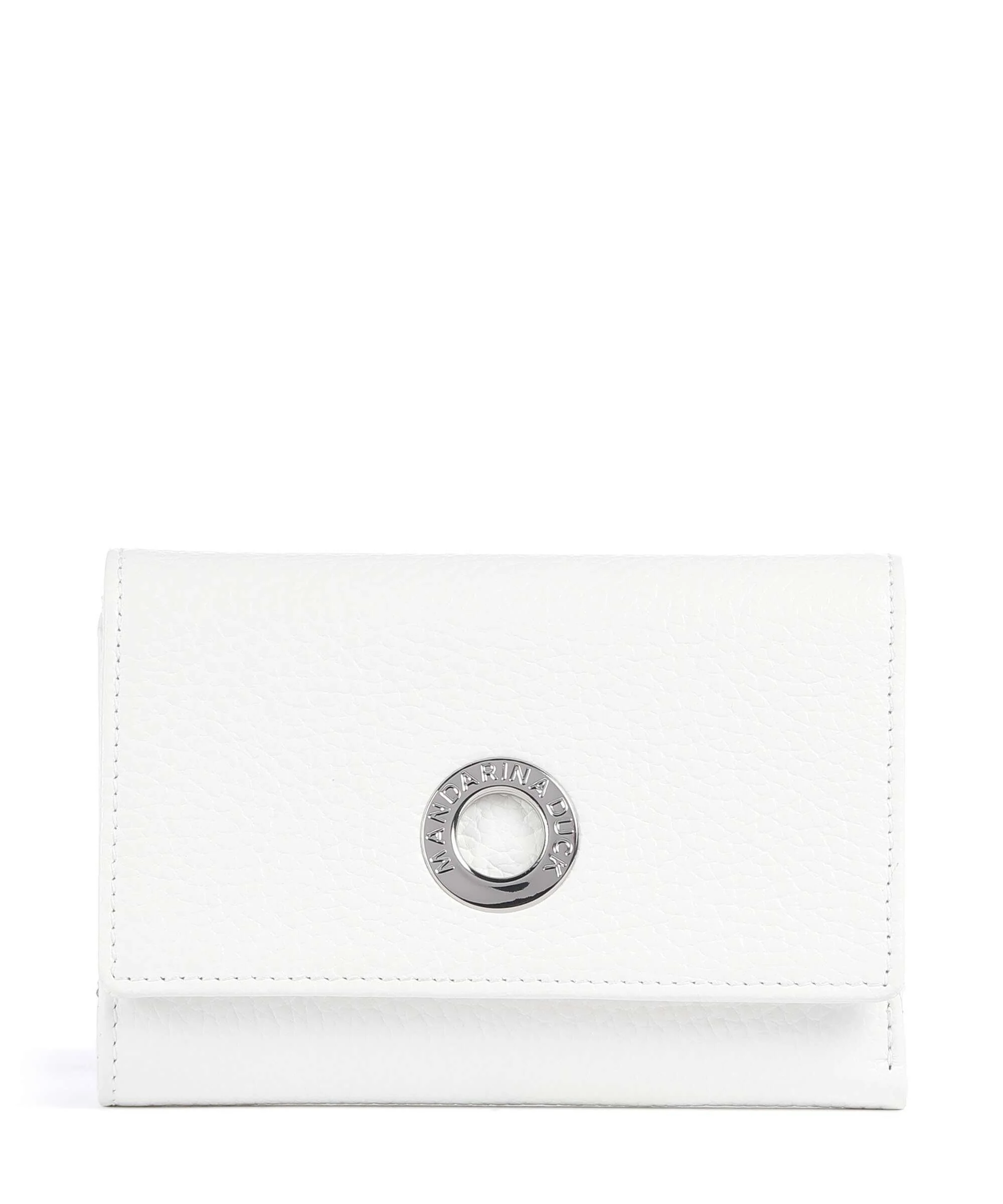 Mandarina Duck Mellow Leather Portemonnee blanc