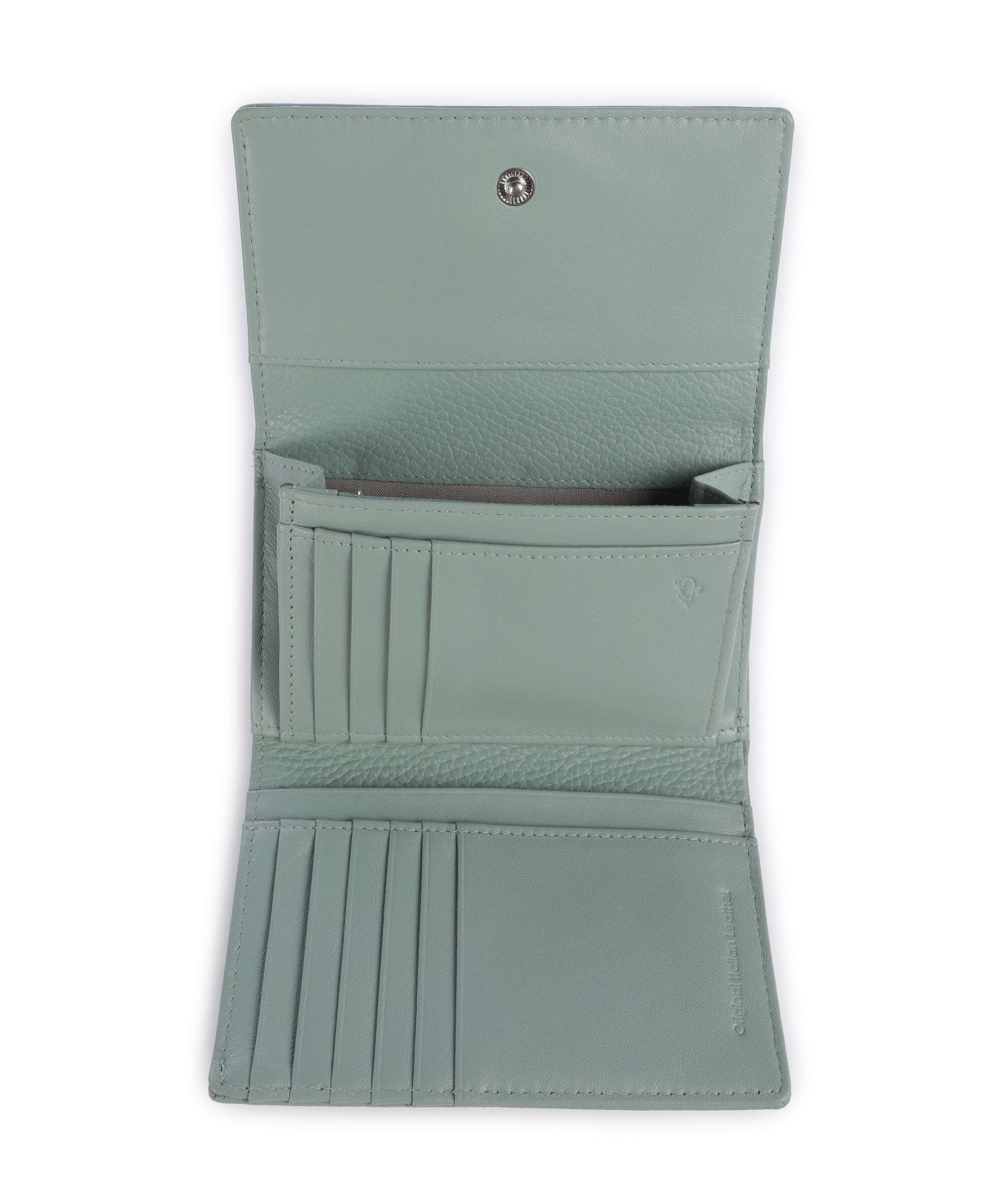 Mandarina Duck Mellow Leather Portemonnee iceberg green - Image 2