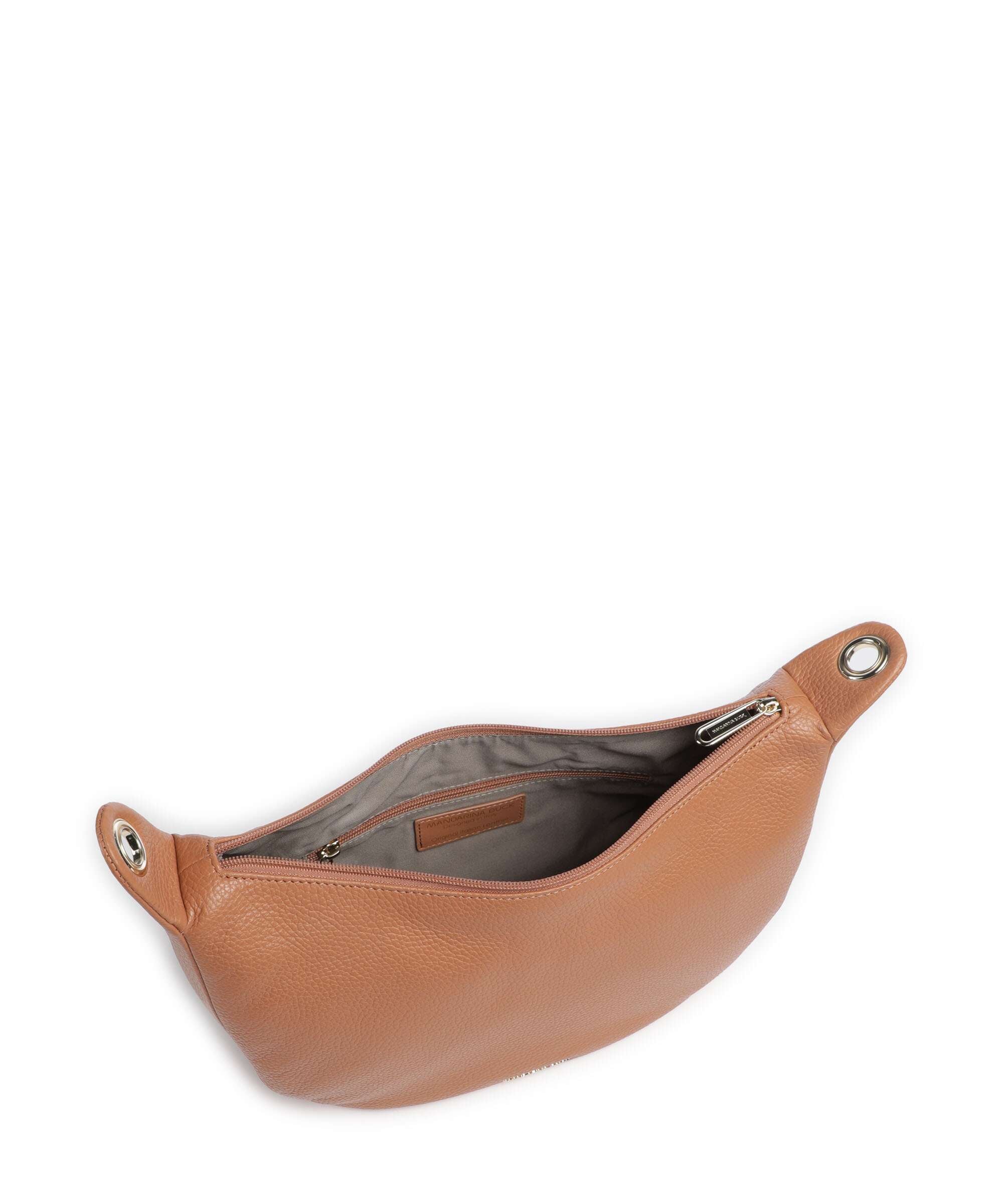 Mandarina Duck Mellow Leather Schoudertas pecan nut - Image 5