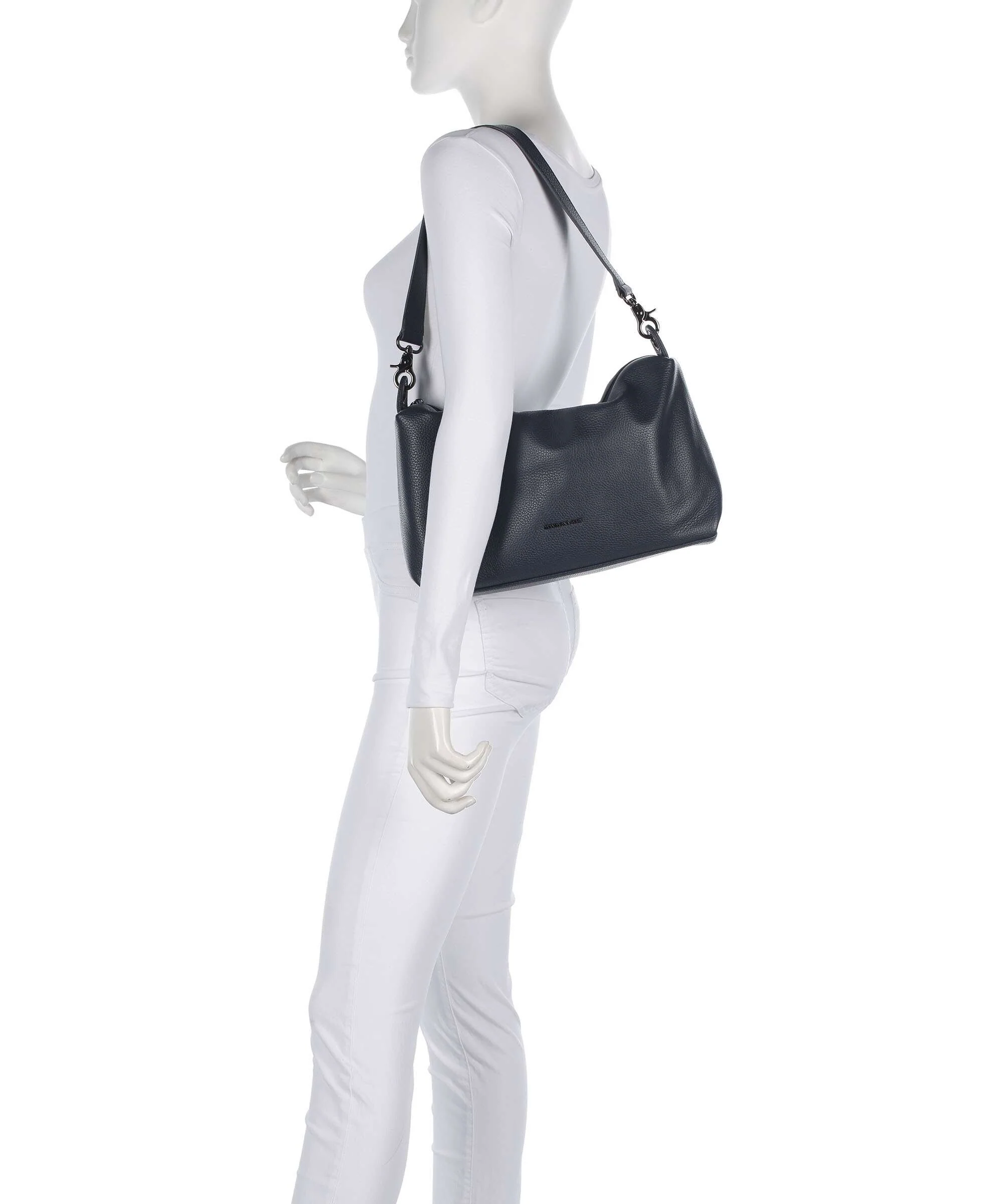 Mandarina Duck Mellow Leather Schoudertas dress blue - Image 3