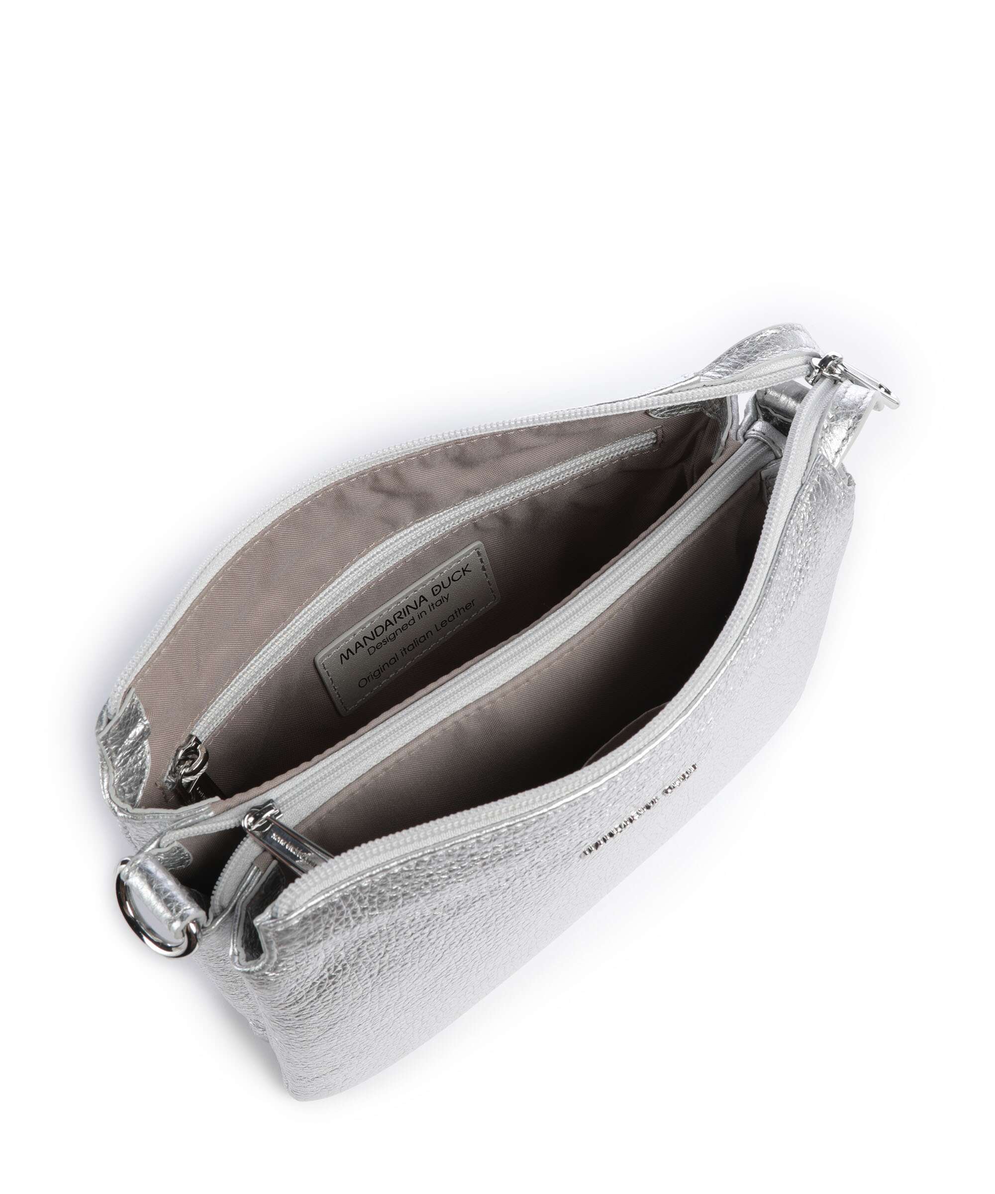 Mandarina Duck Mellow Metal Crossbody tas silver - Image 6