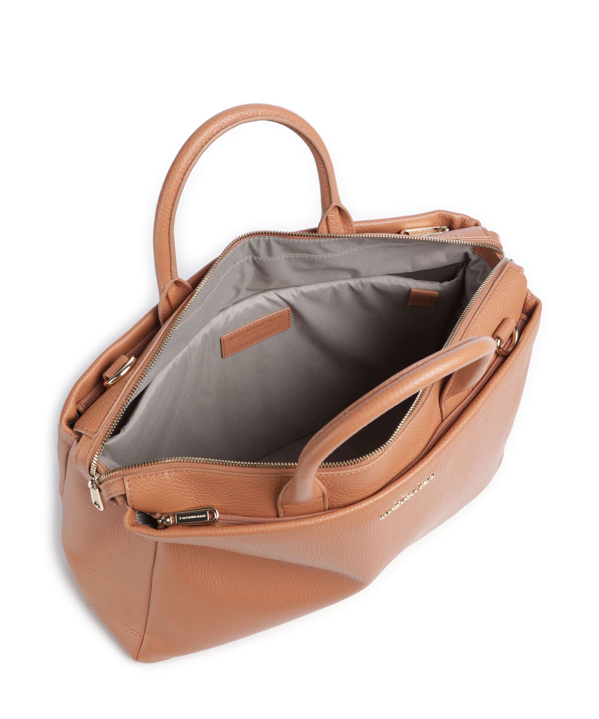 Mandarina Duck Mellow Urban Aktetas pecan nut - Image 5