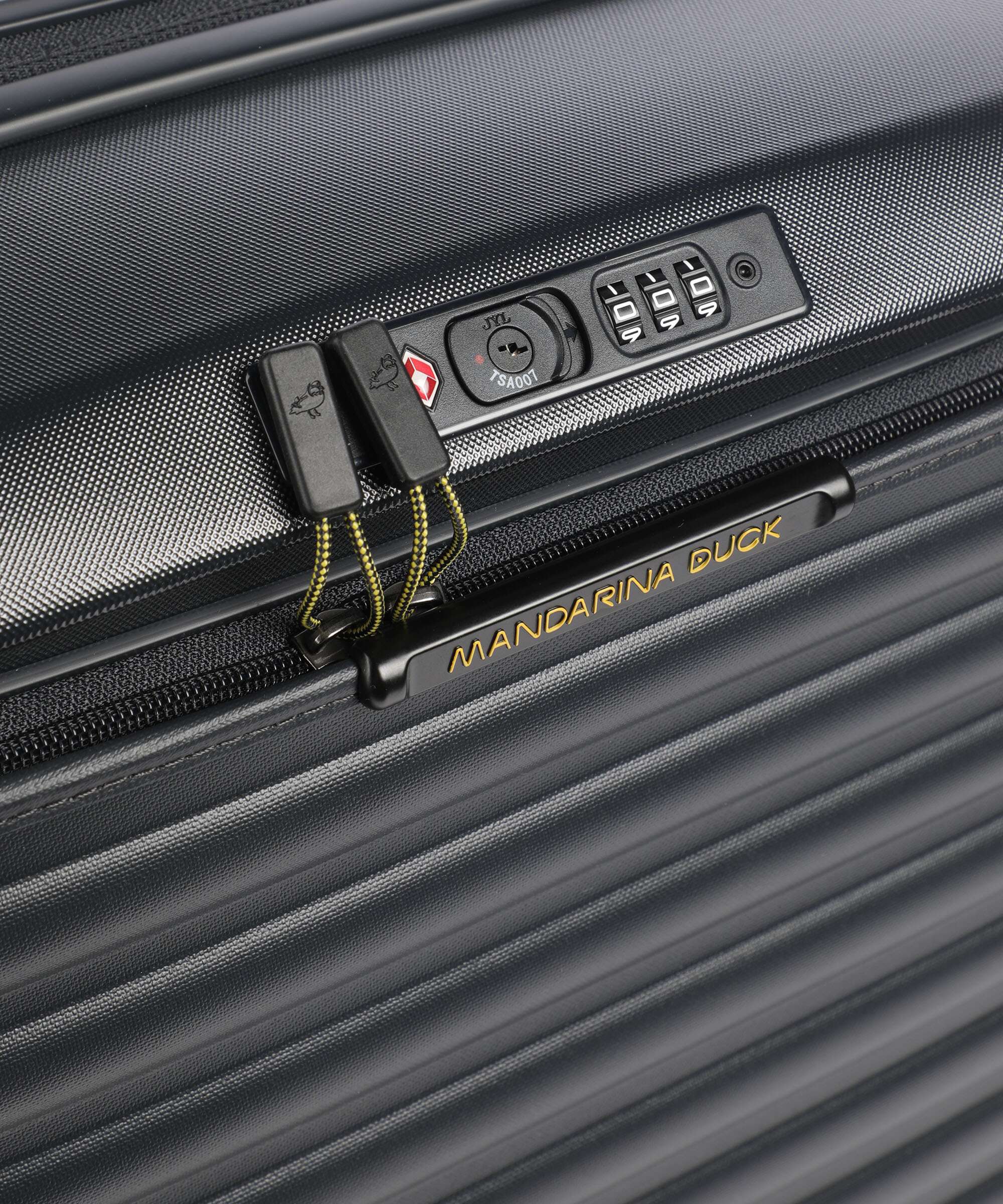Mandarina Duck Smart Duck Trolley (4 wielen) dark gloss - Image 3