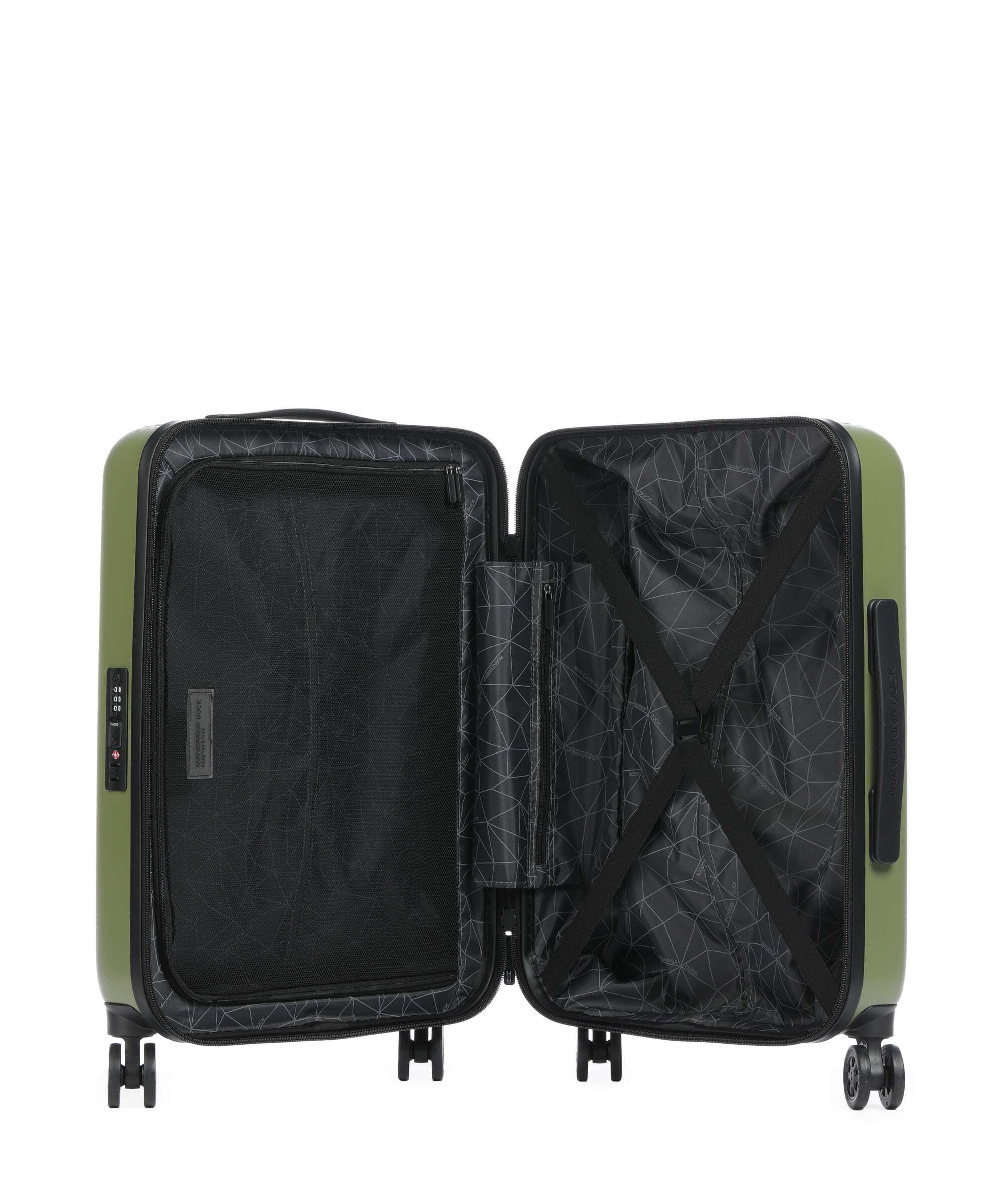 Mandarina Duck Tank Case Trolley (4 wielen) military green - Image 6