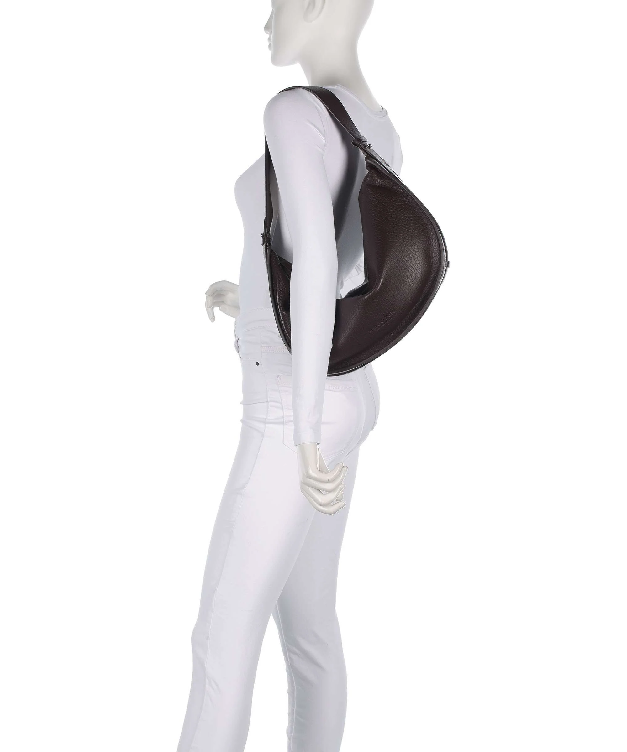 Marc O'Polo Aamu M Hobo tas black cherry - Image 3