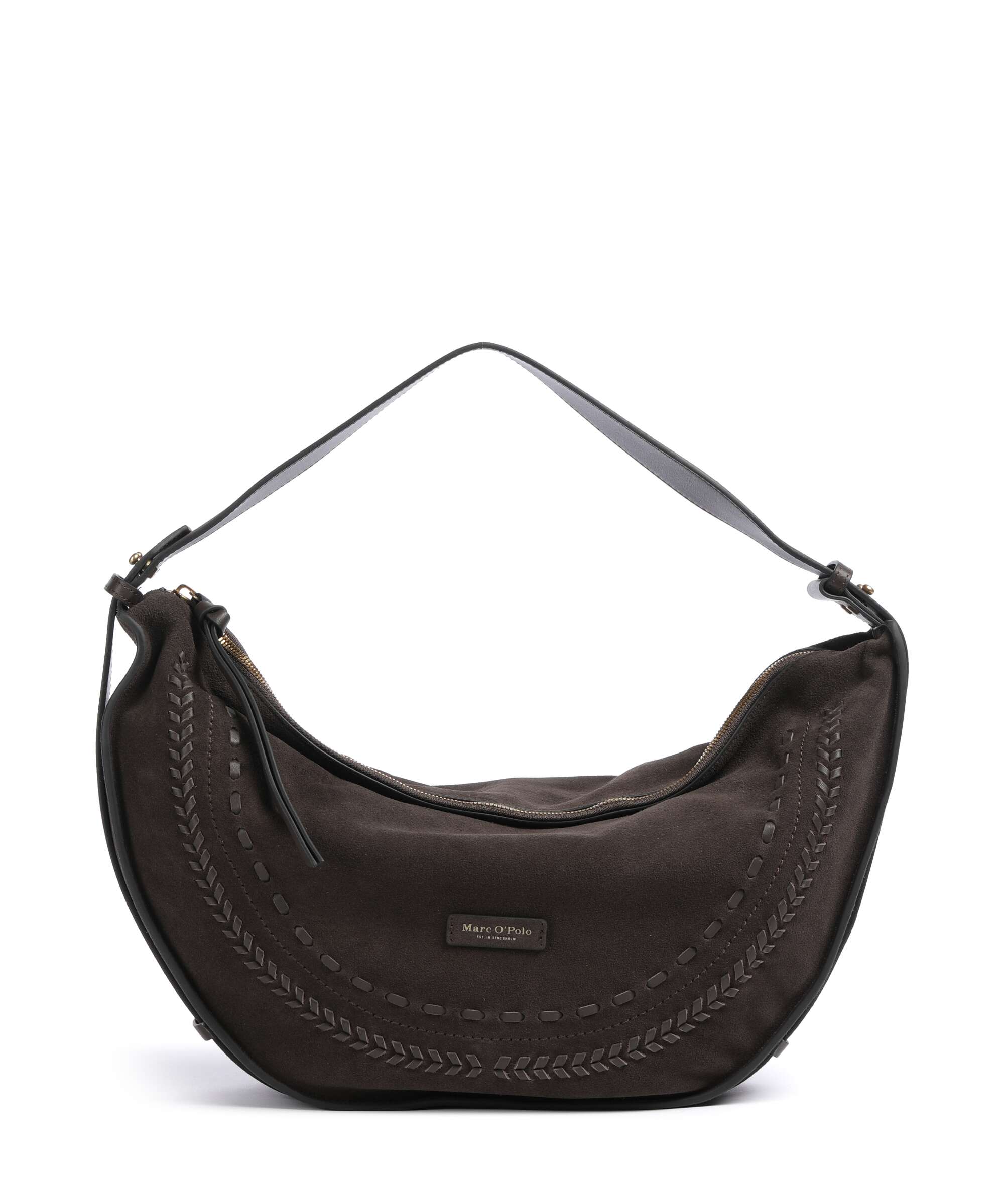 Marc O'Polo Aayda Hobo tas burnt coffee