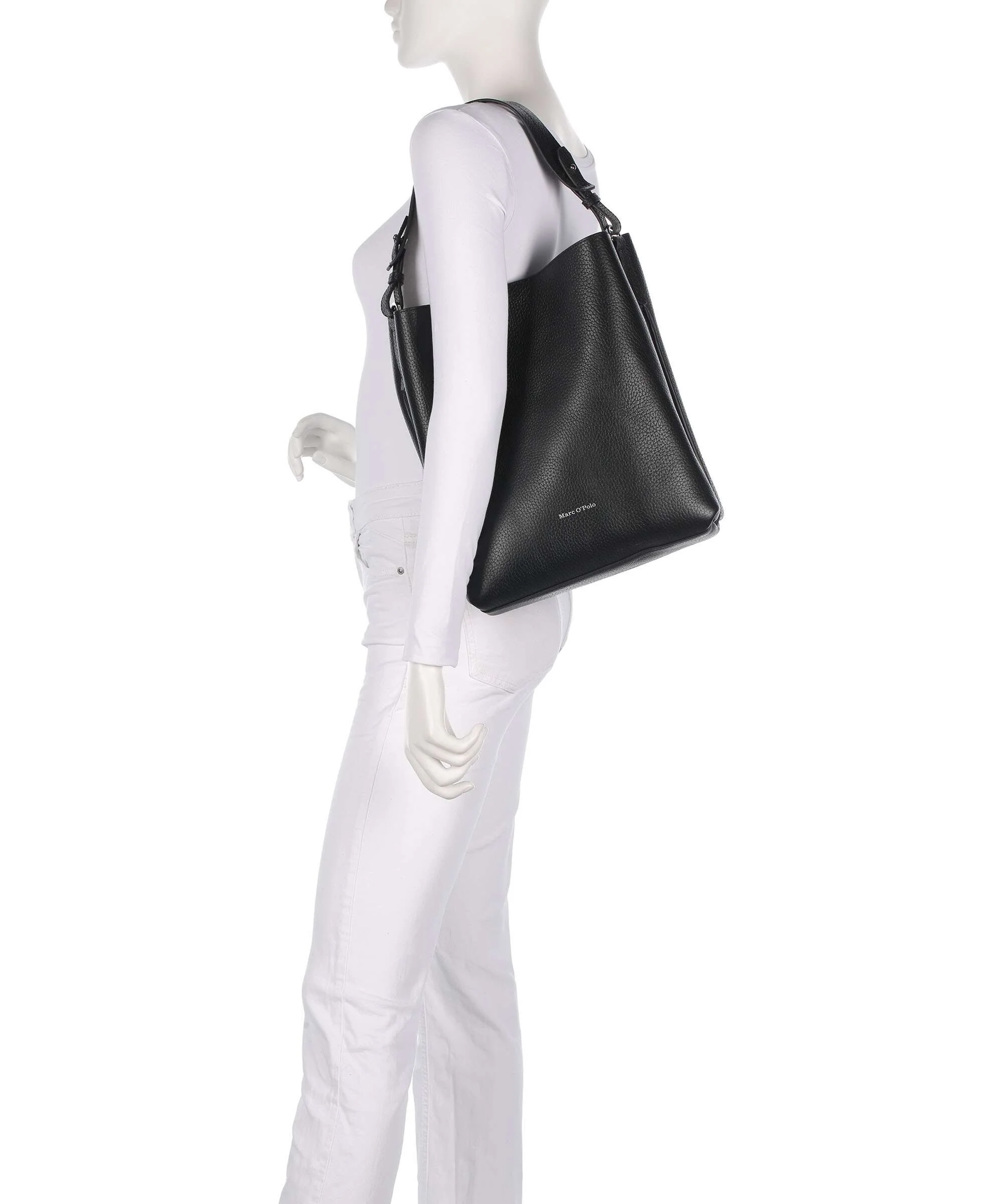 Marc O'Polo Brinja M Hobo tas black - Image 3
