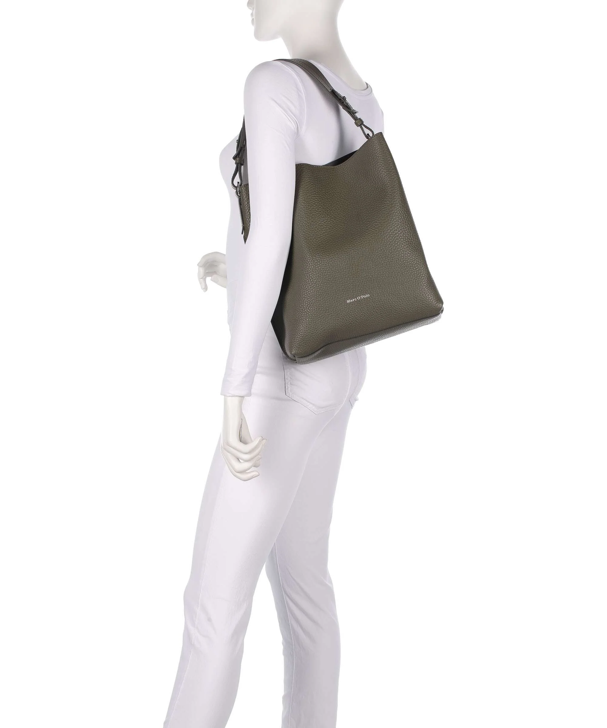 Marc O'Polo Brinja M Hobo tas dark mossy olive - Image 3