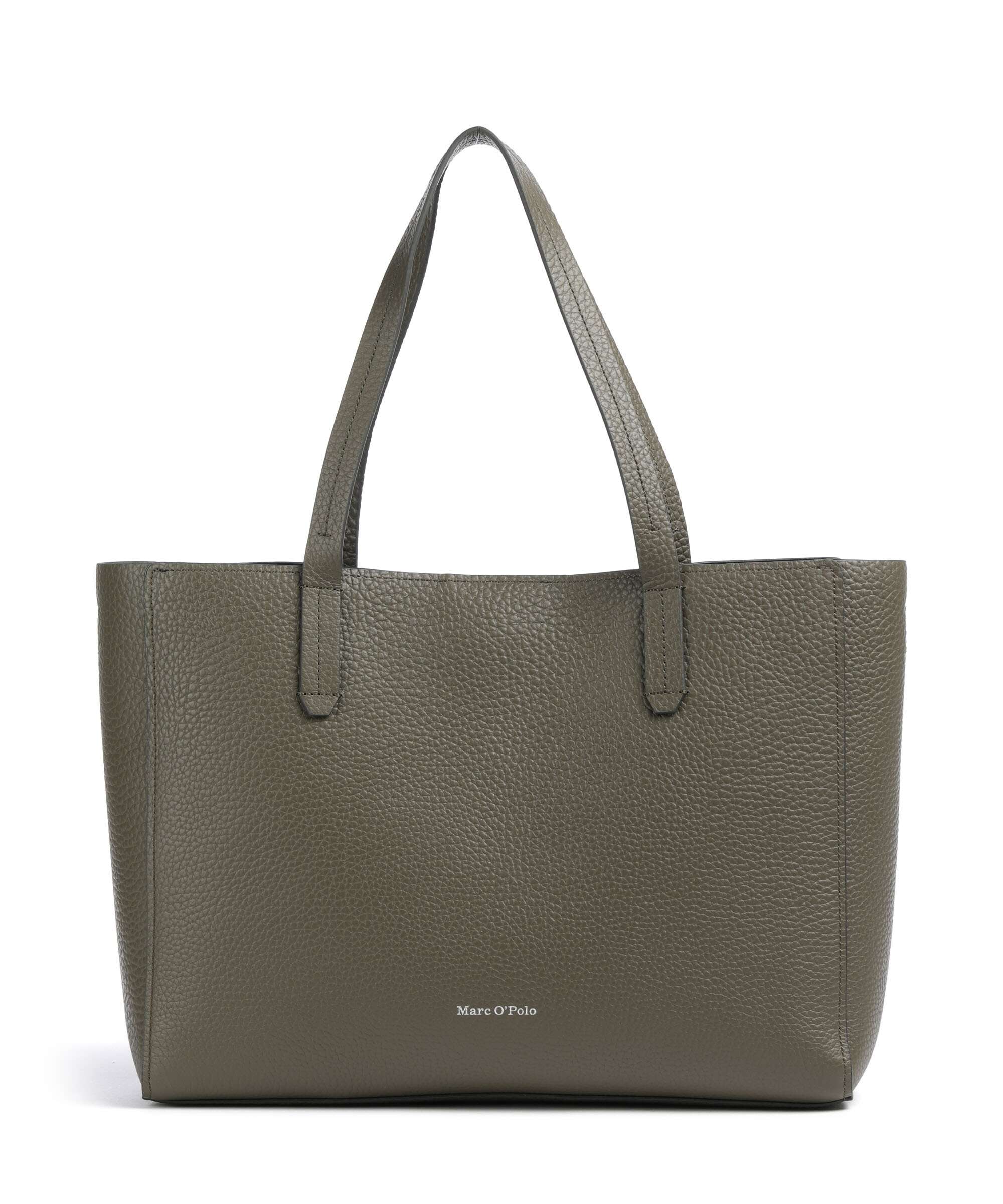 Marc O'Polo Busin M Boodschappentas dark mossy olive