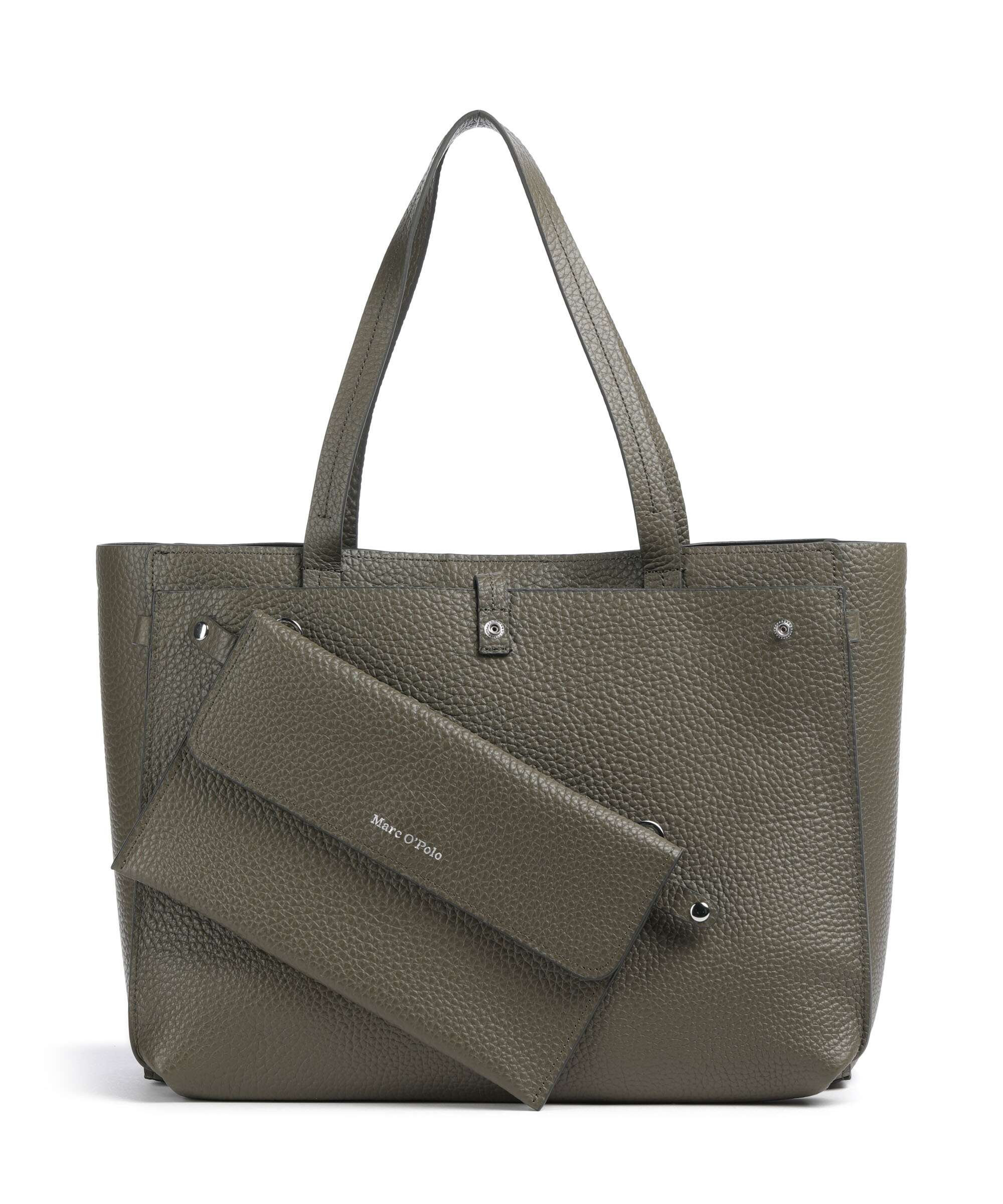 Marc O'Polo Busin M Boodschappentas dark mossy olive - Image 2