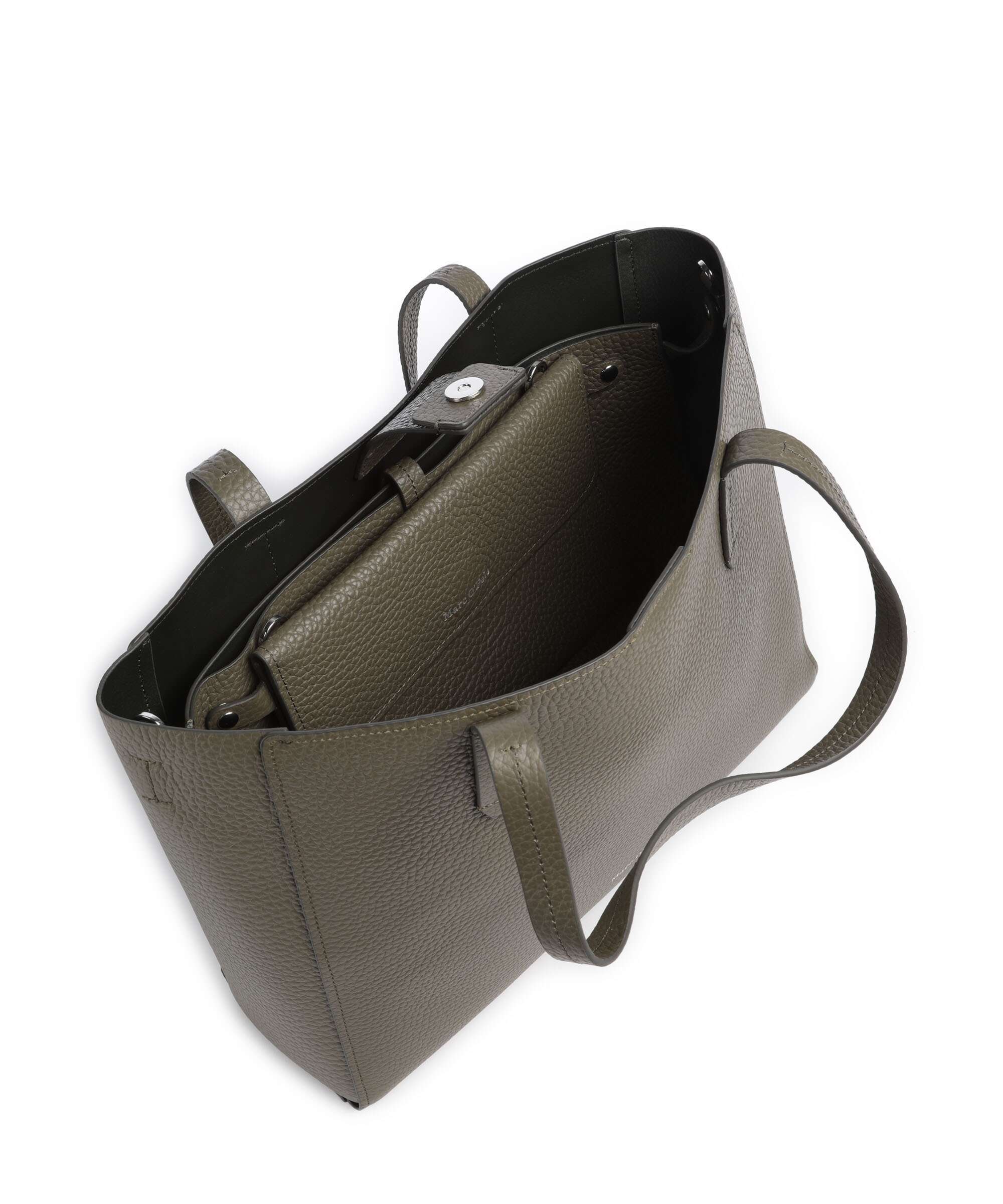 Marc O'Polo Busin M Boodschappentas dark mossy olive - Image 6