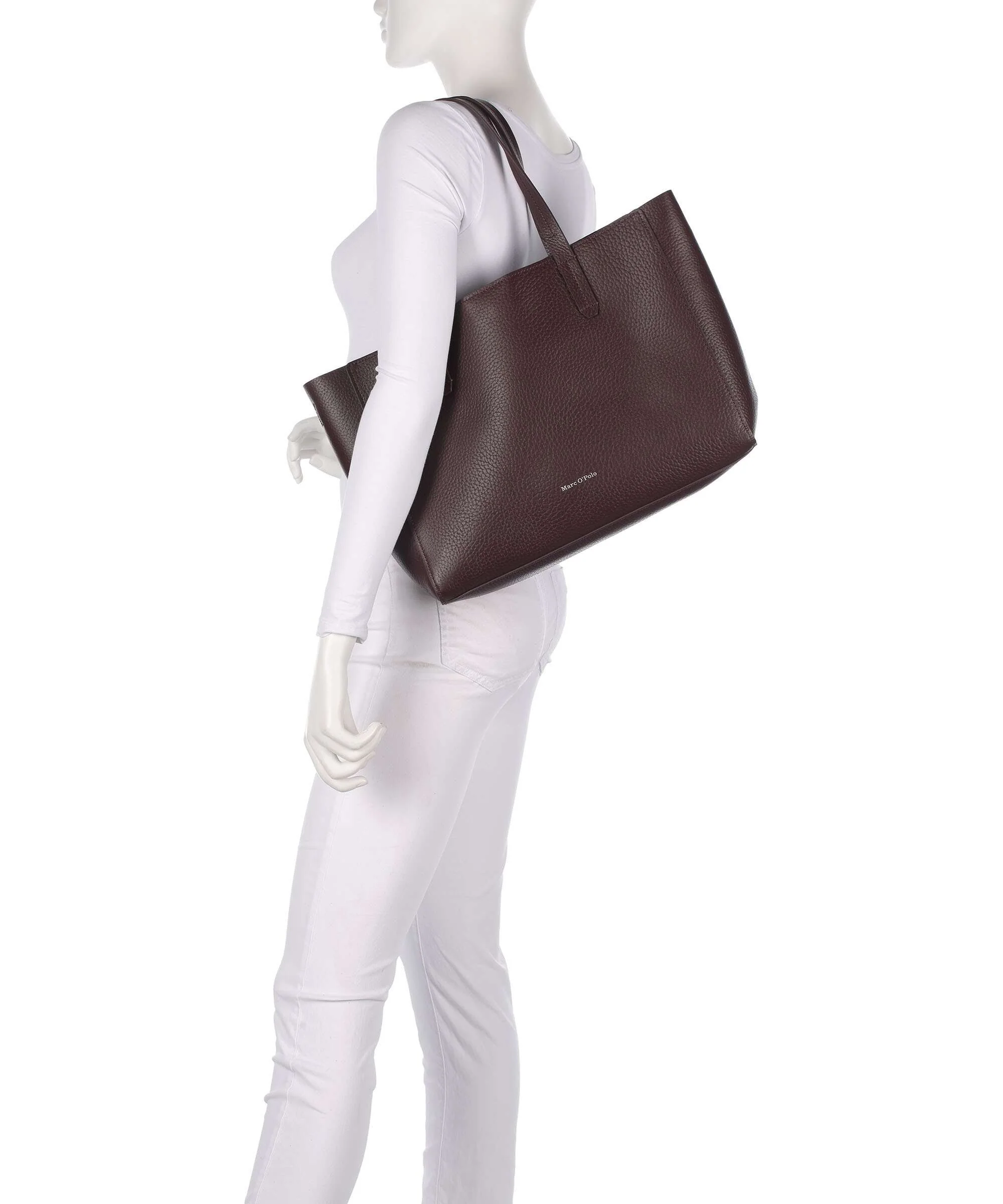 Marc O'Polo Busin M Boodschappentas dark aubergine - Image 3