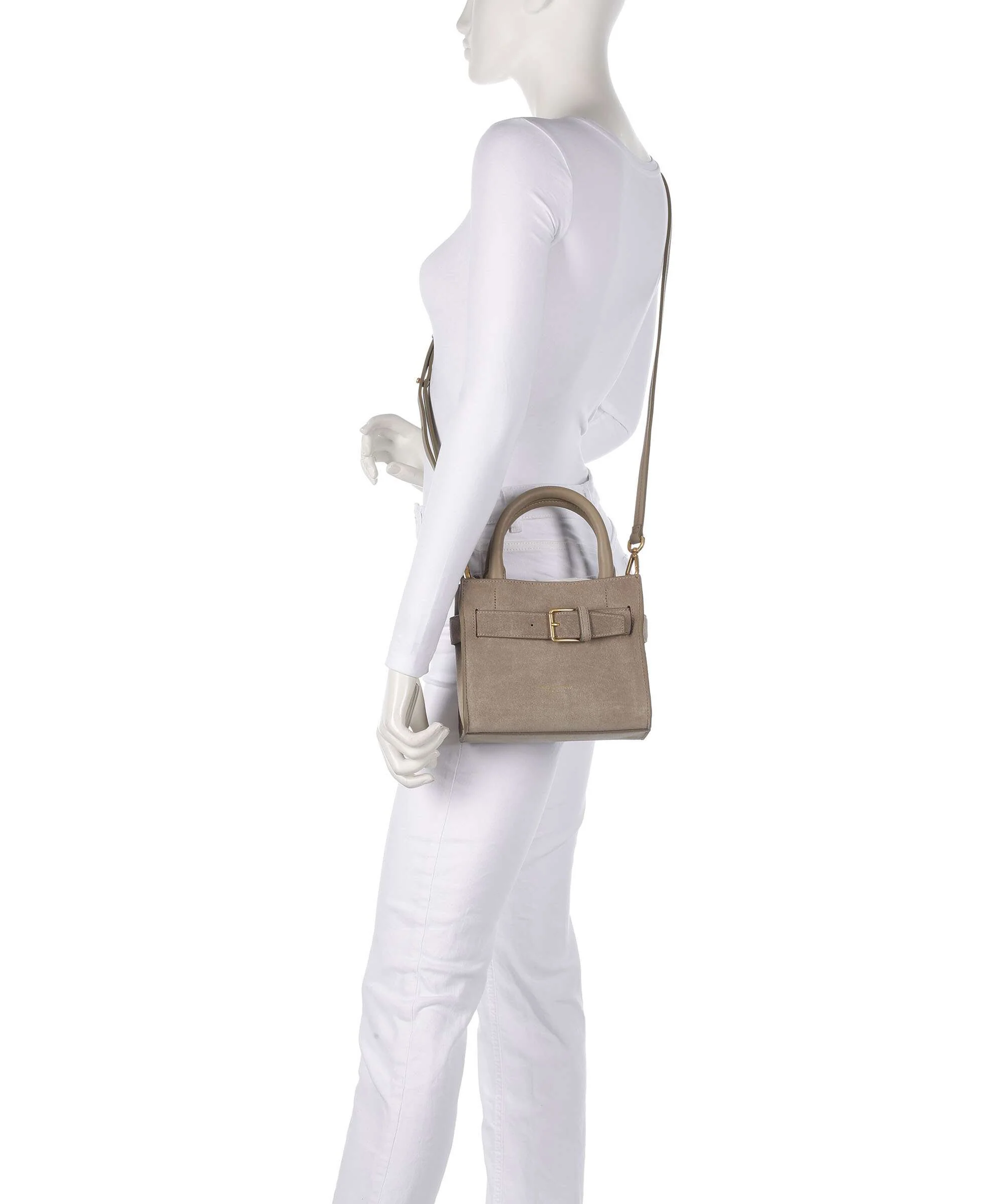 Marc O'Polo Clary Crossbody tas grey stone - Image 3