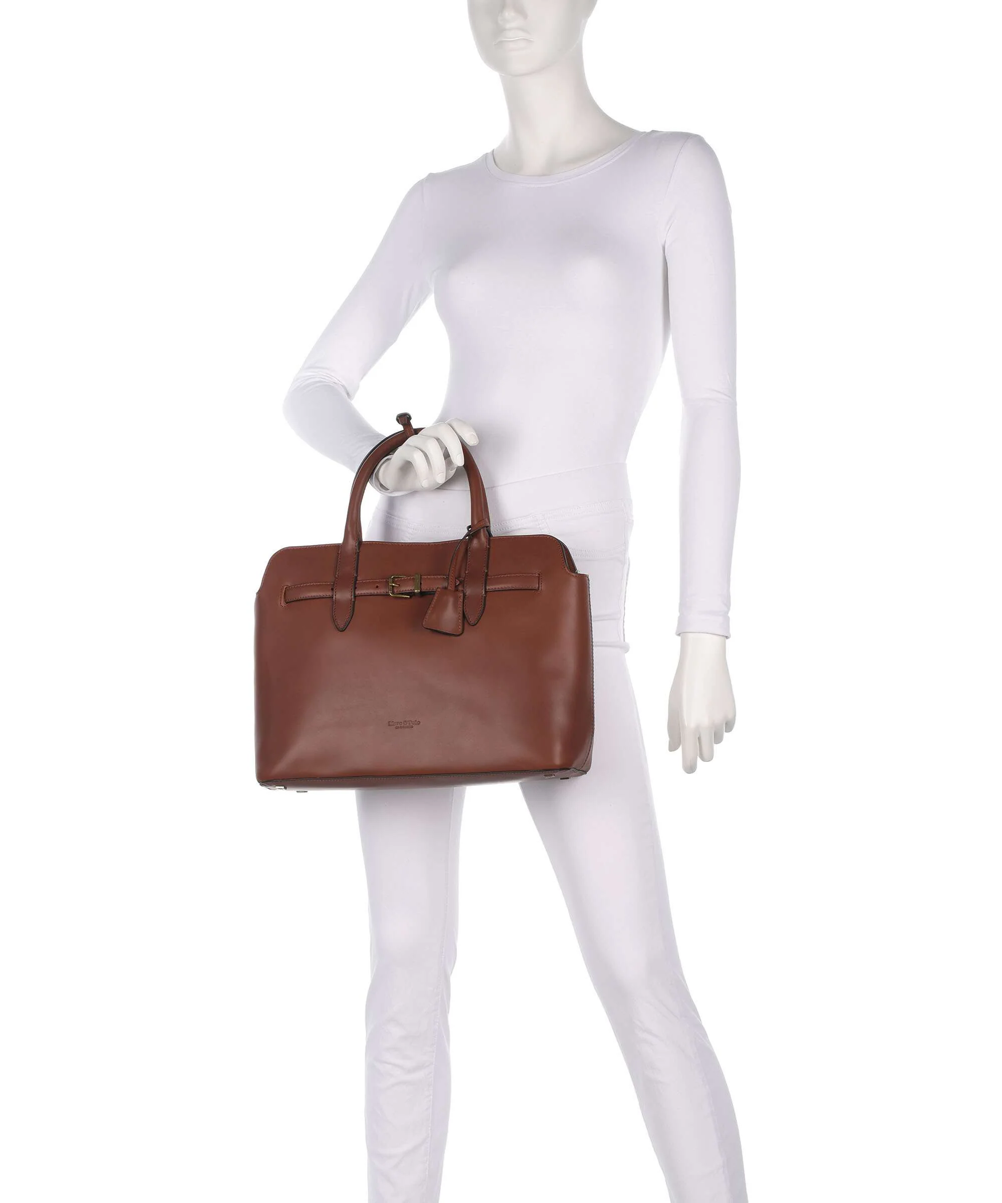 Marc O'Polo Gigi M Handtas dark cognac - Image 4