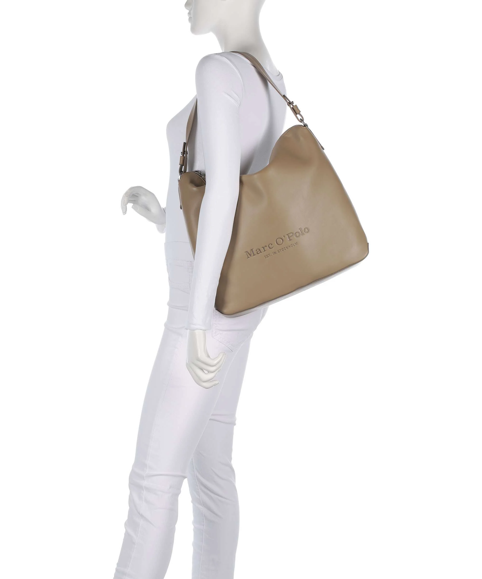 Marc O'Polo Veka M Hobo tas dusty earth - Image 3