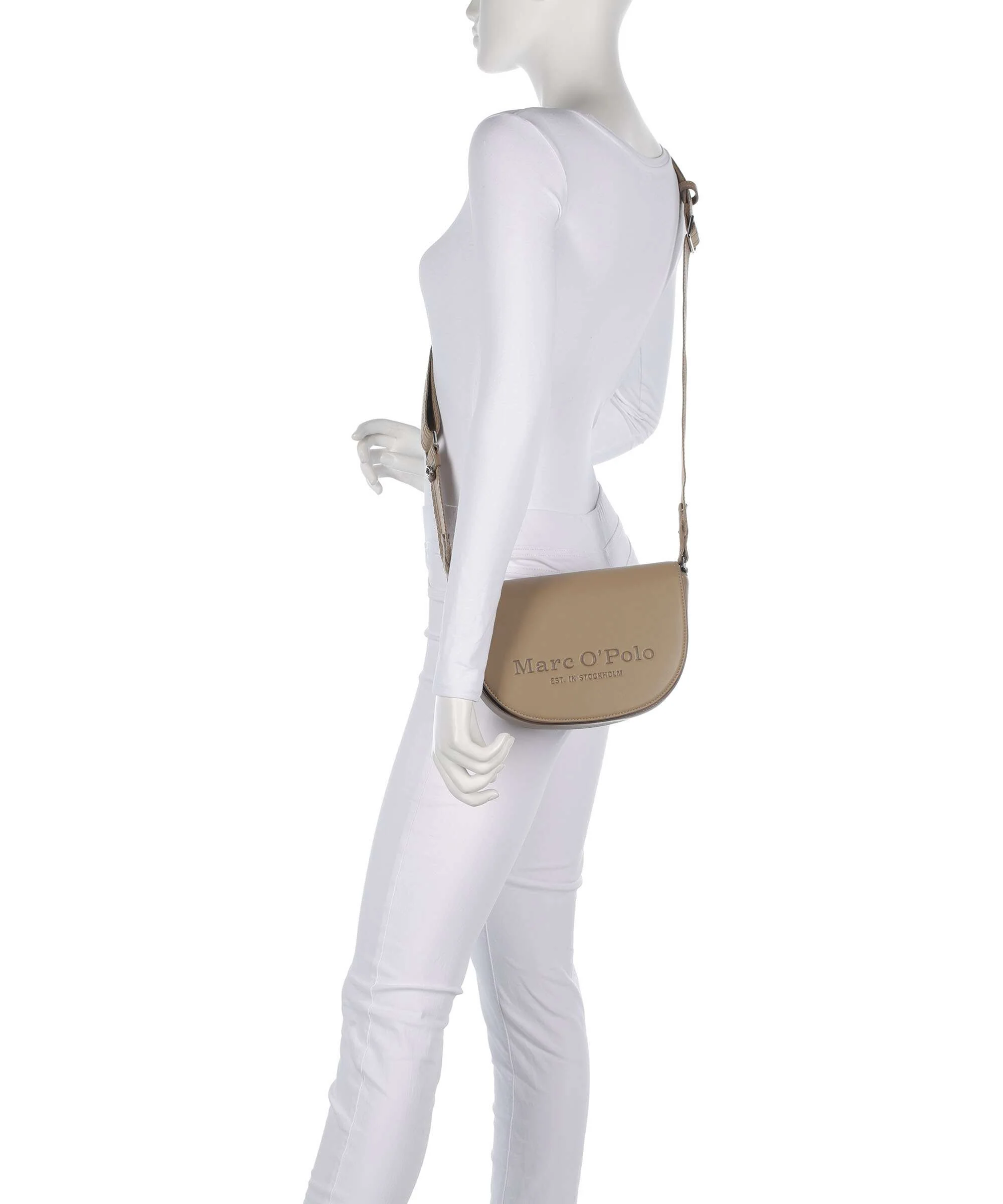 Marc O'Polo Vika S Crossbody tas dusty earth - Image 3