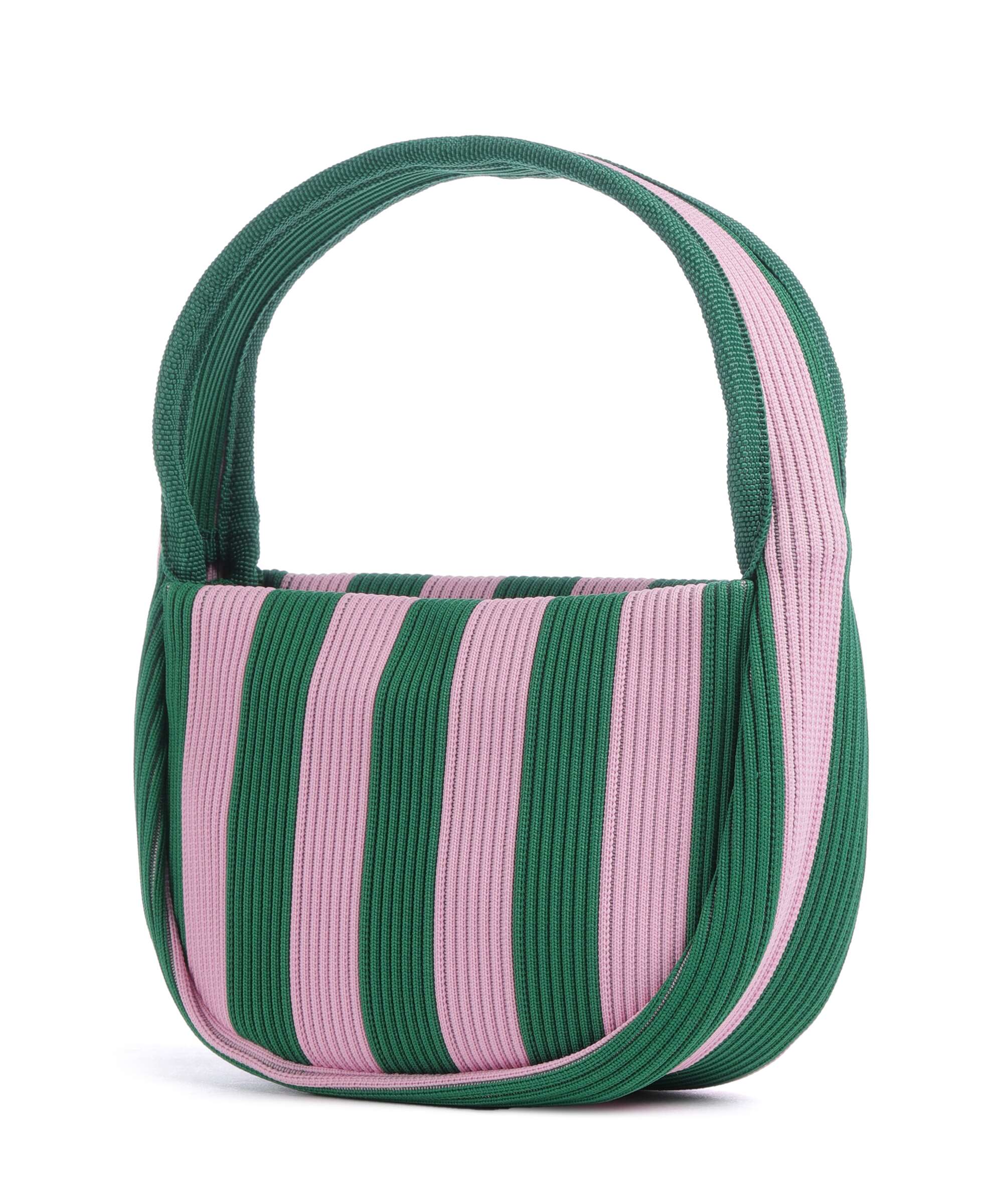 Marimekko Knitted Merirosvo Handtas pink/dark green - Image 2