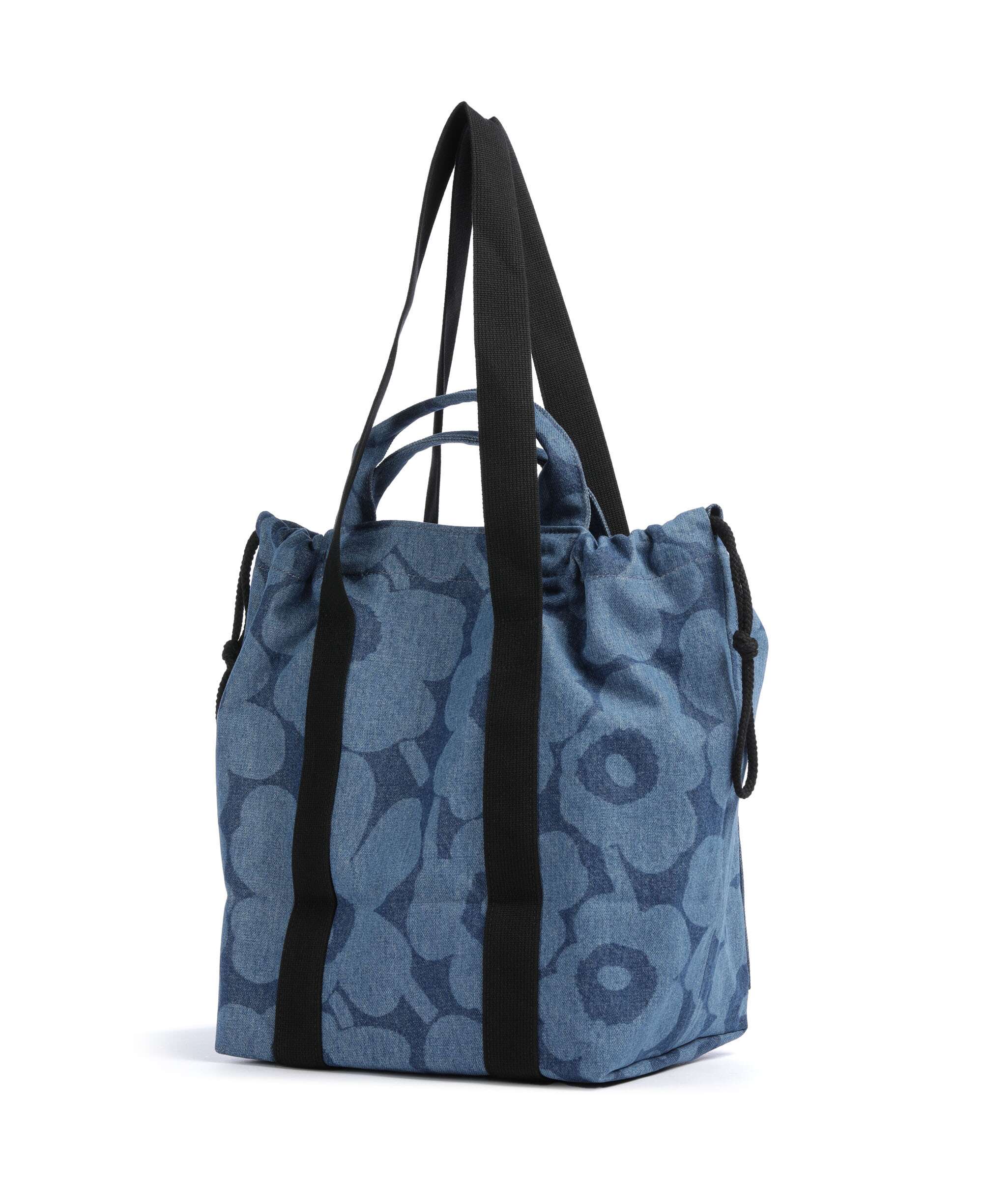 Marimekko Mono City Unikko Boodschappentas mid indigo - Image 2