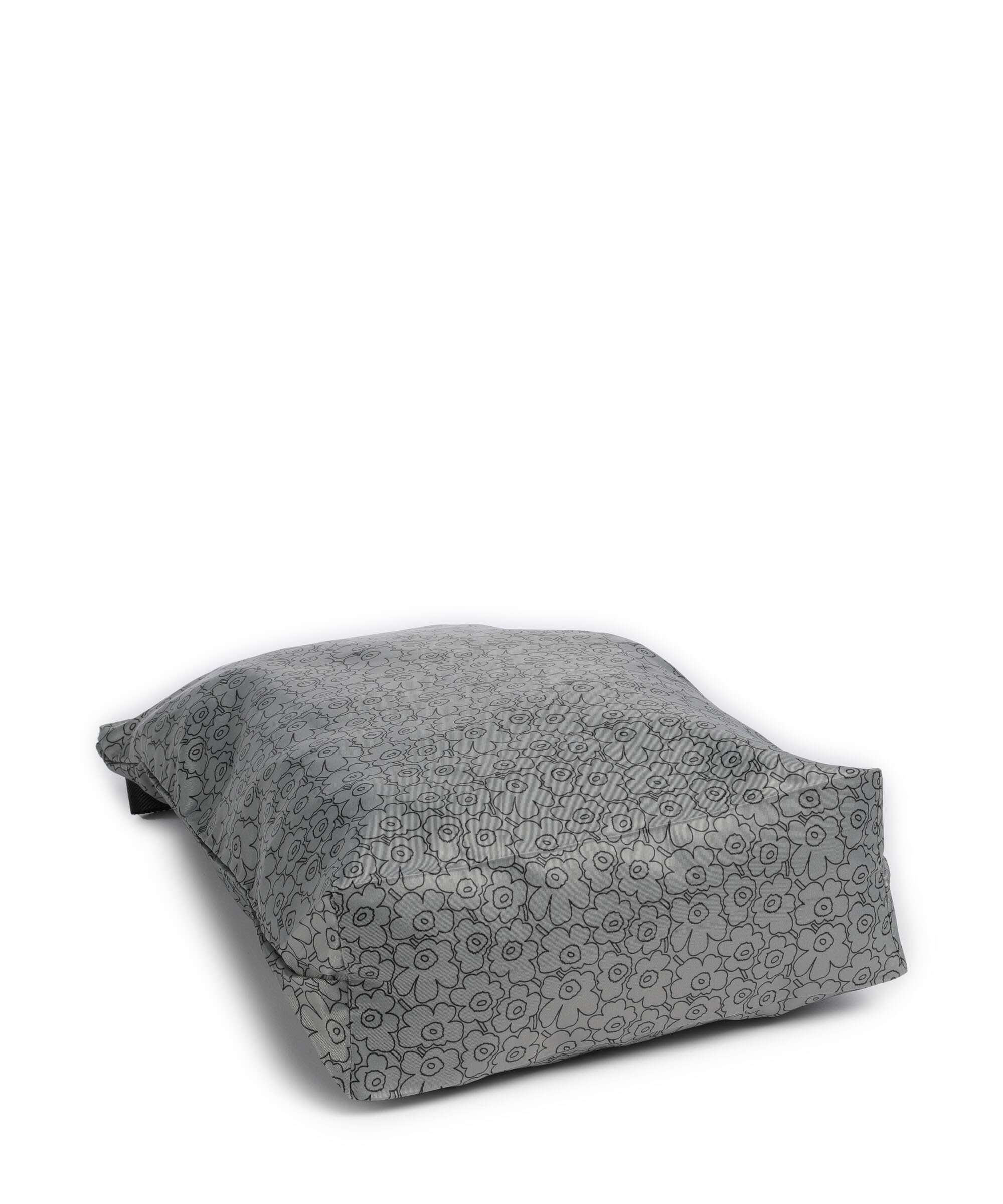 Marimekko Neat Unikko Piirto M Hobo tas grey/black - Image 4